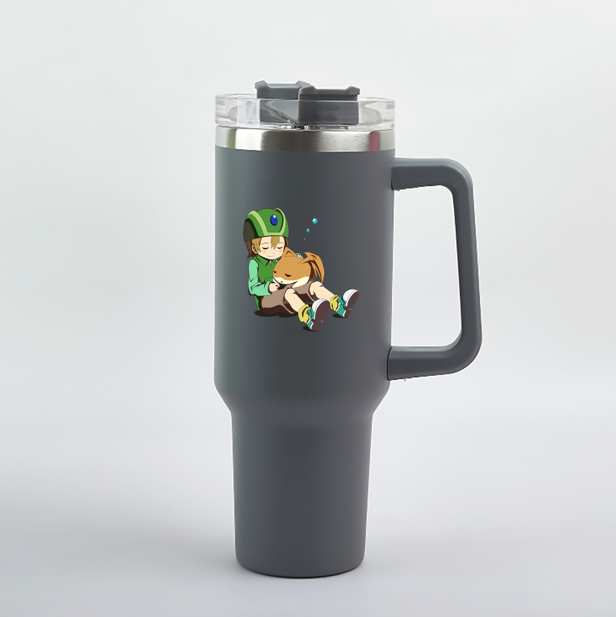 （画像用） Digimon デジタルモンスター/デジモン 1200mL車用タンブラー（カラープリント）
