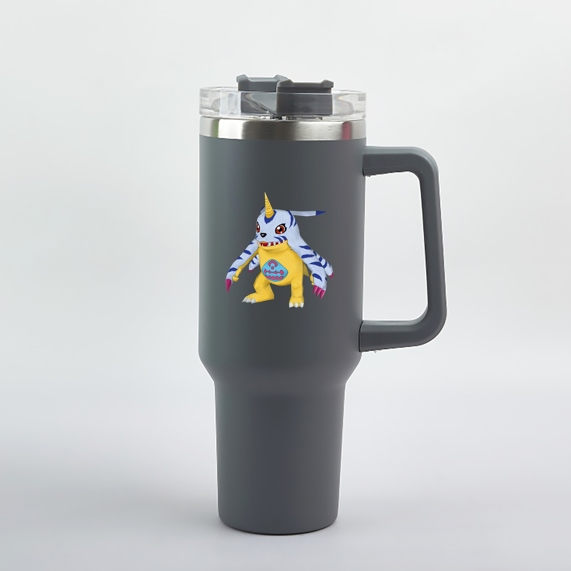 （画像用） Digimon デジタルモンスター/デジモン 1200mL車用タンブラー（カラープリント）