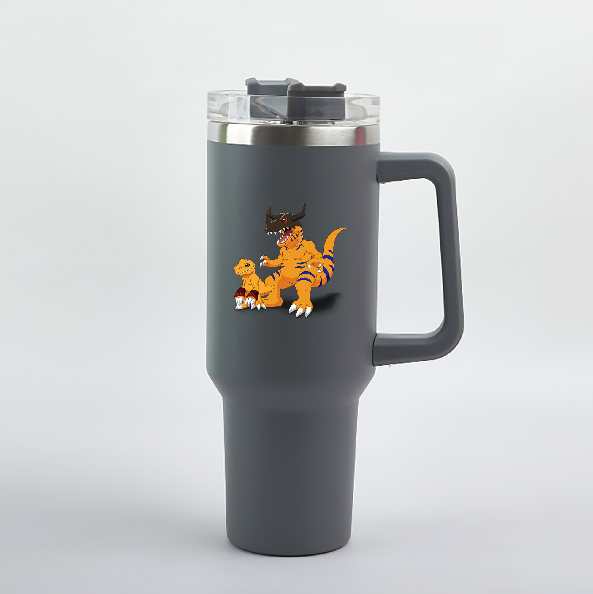 （画像用） Digimon デジタルモンスター/デジモン 1200mL車用タンブラー（カラープリント）
