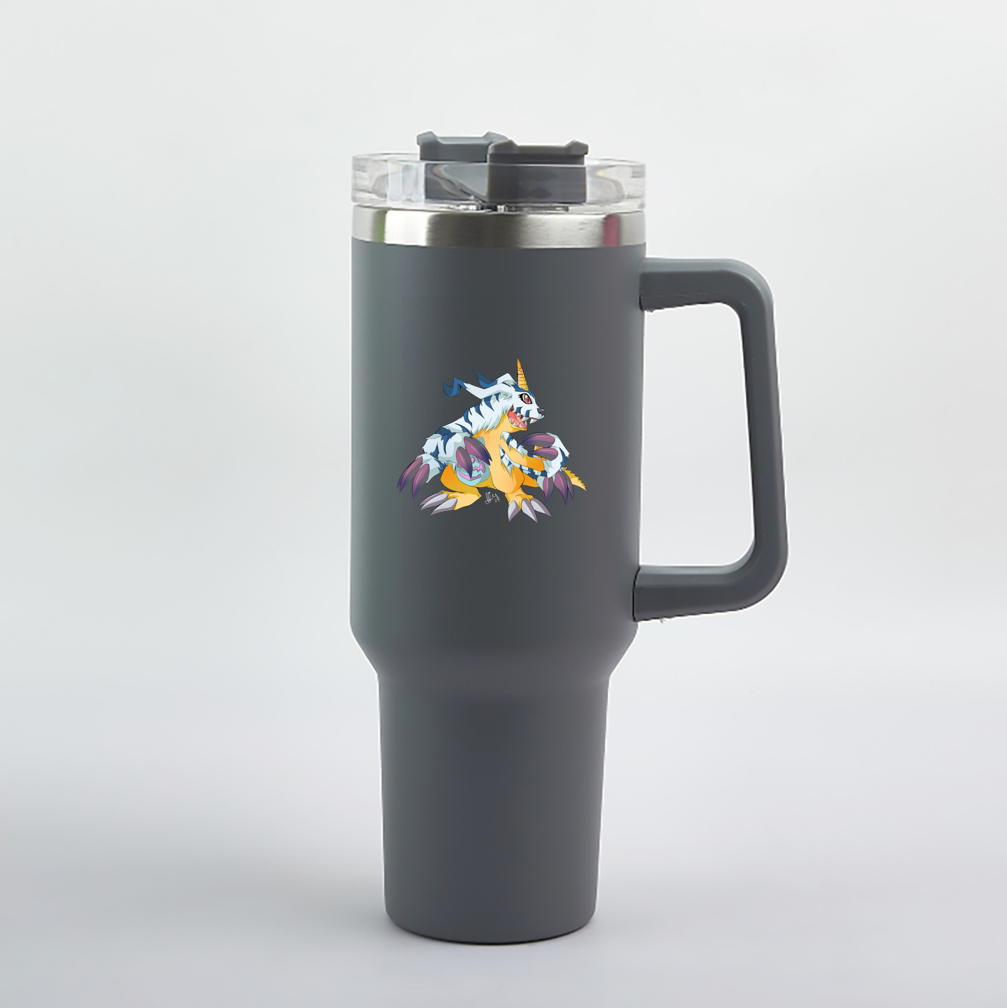 （画像用） Digimon デジタルモンスター/デジモン 1200mL車用タンブラー（カラープリント）