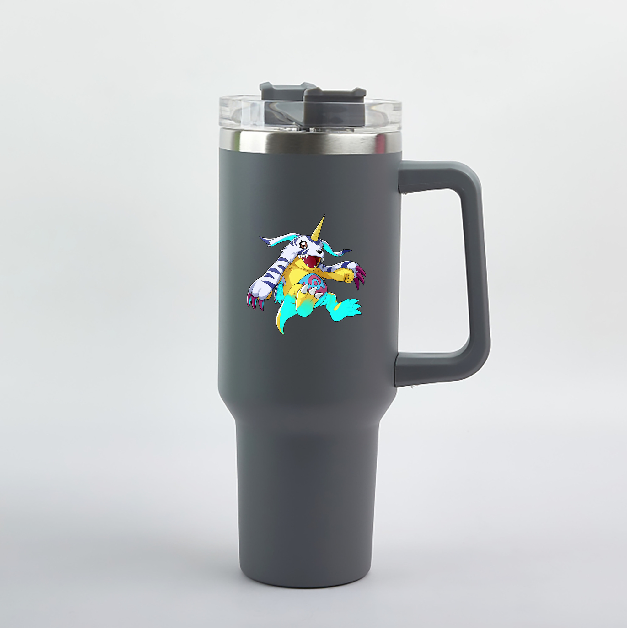 （画像用） Digimon デジタルモンスター/デジモン 1200mL車用タンブラー（カラープリント）