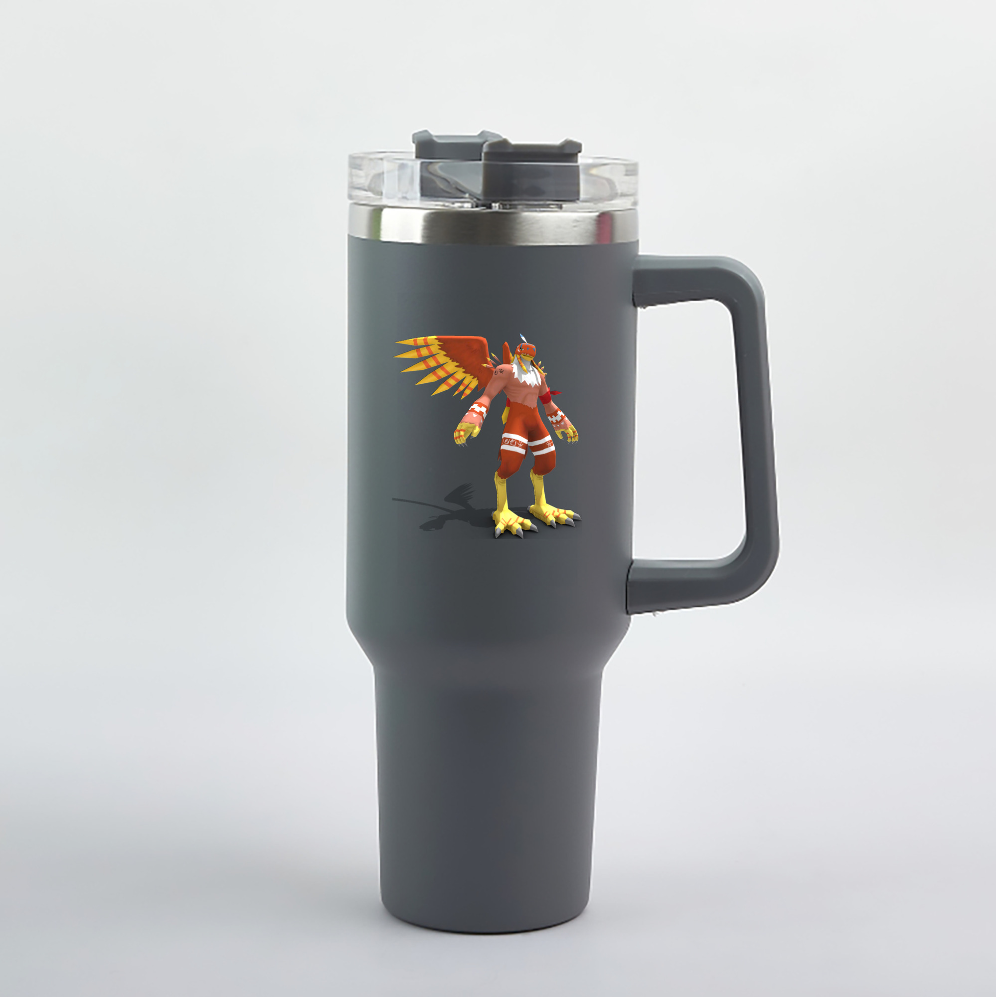 （画像用） Digimon デジタルモンスター/デジモン 1200mL車用タンブラー（カラープリント）