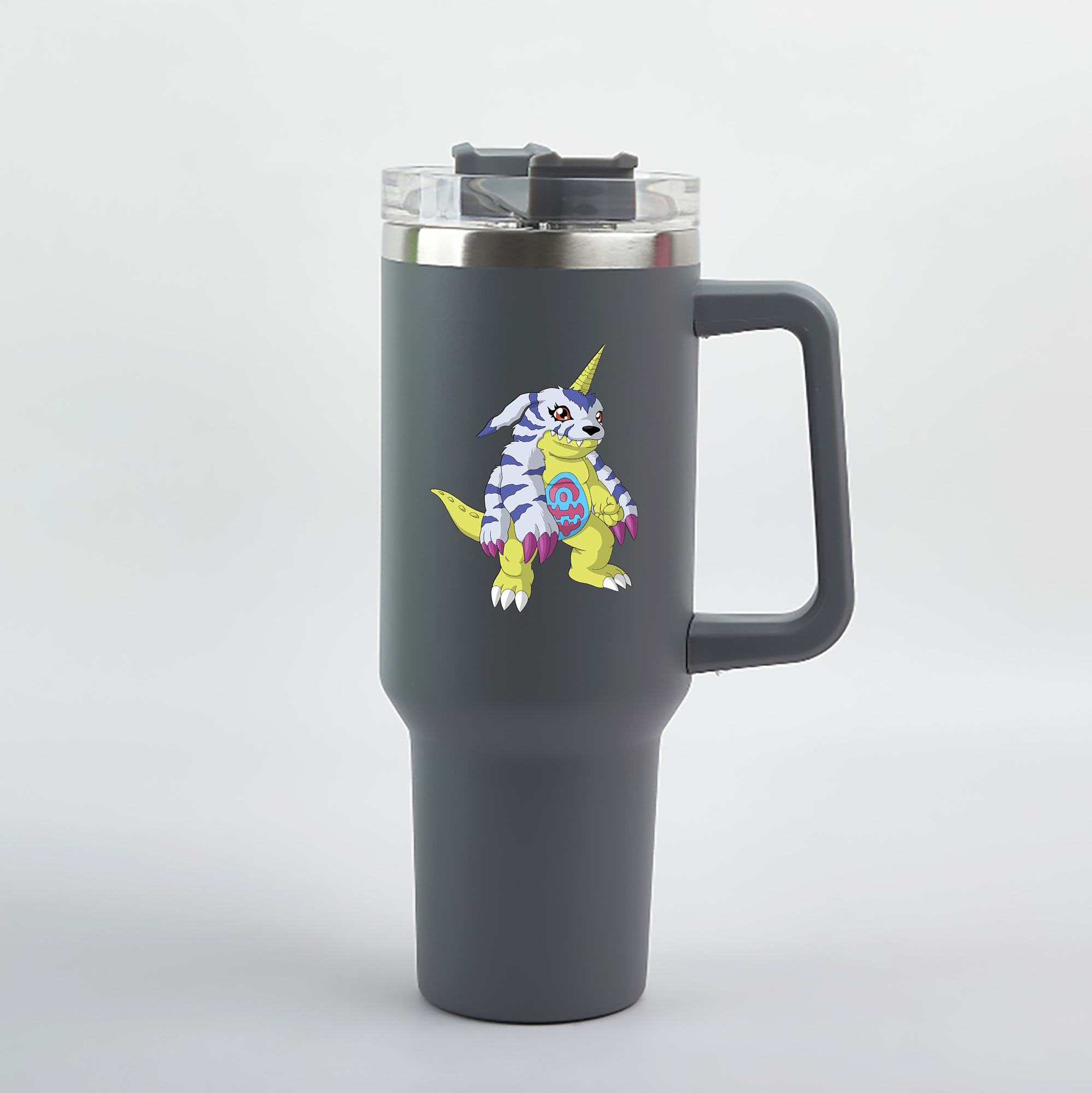 （画像用） Digimon デジタルモンスター/デジモン 1200mL車用タンブラー（カラープリント）