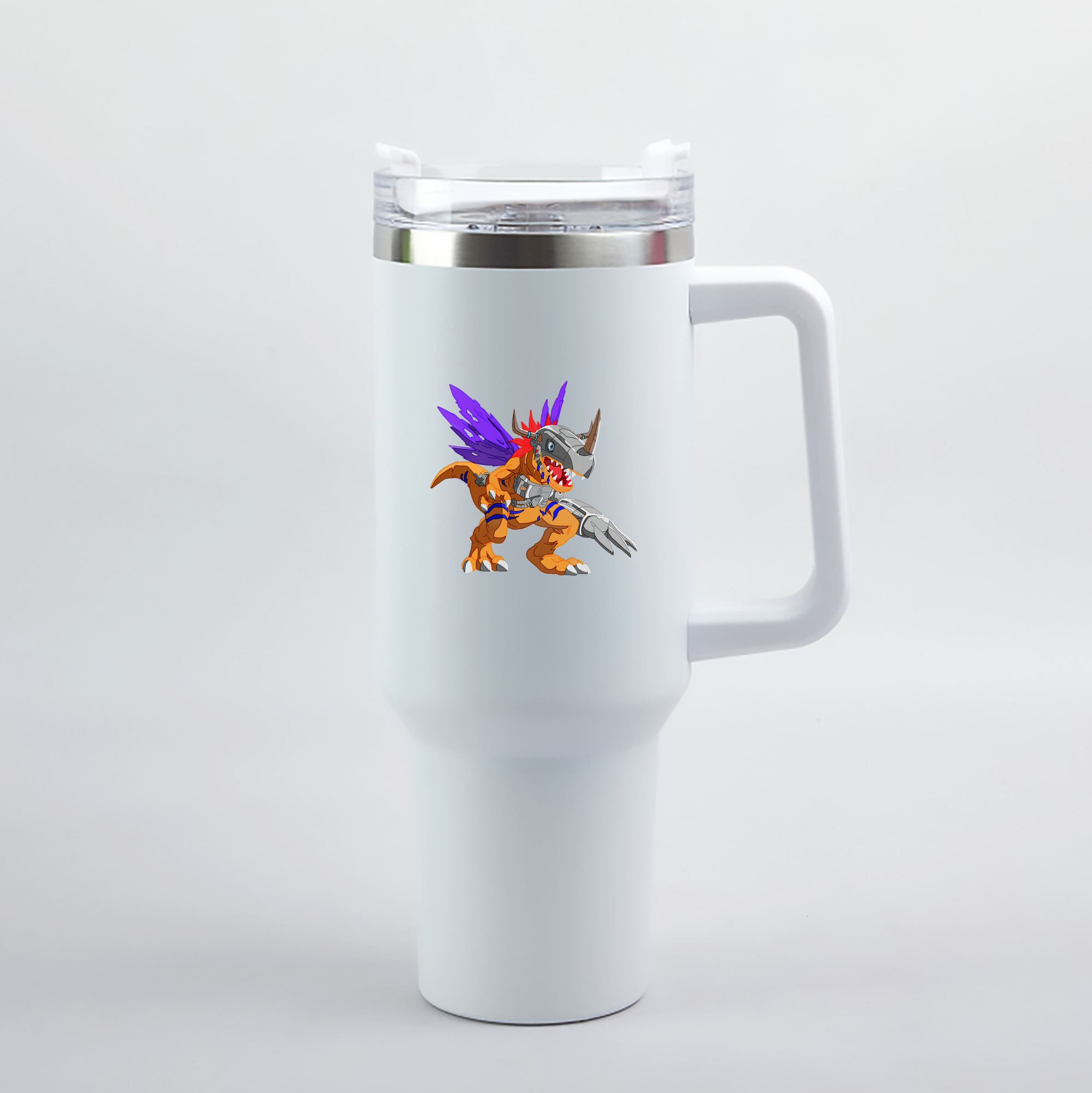 （画像用） Digimon デジタルモンスター/デジモン 1200mL車用タンブラー（カラープリント）