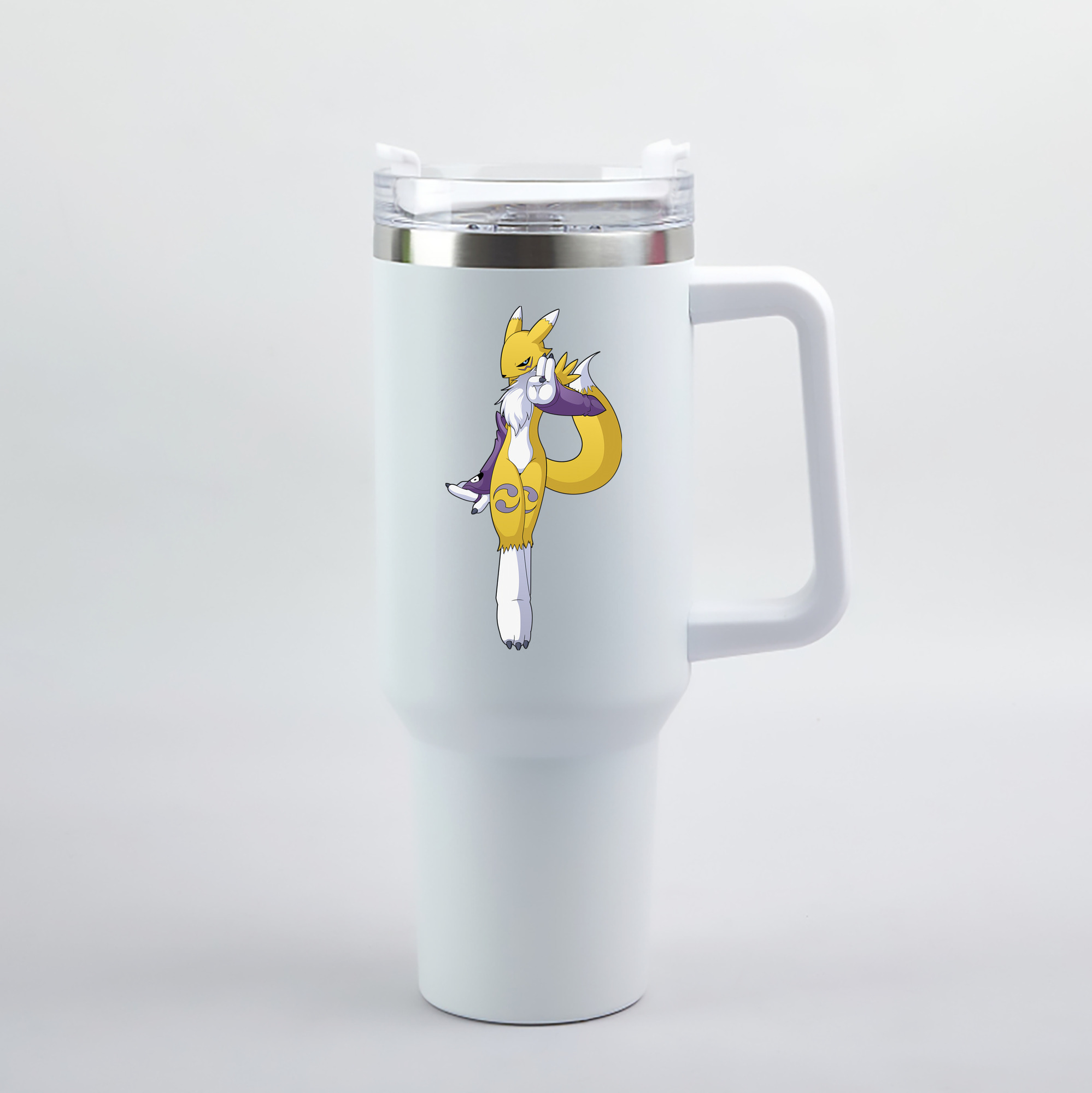 （画像用） Digimon デジタルモンスター/デジモン 1200mL車用タンブラー（カラープリント）
