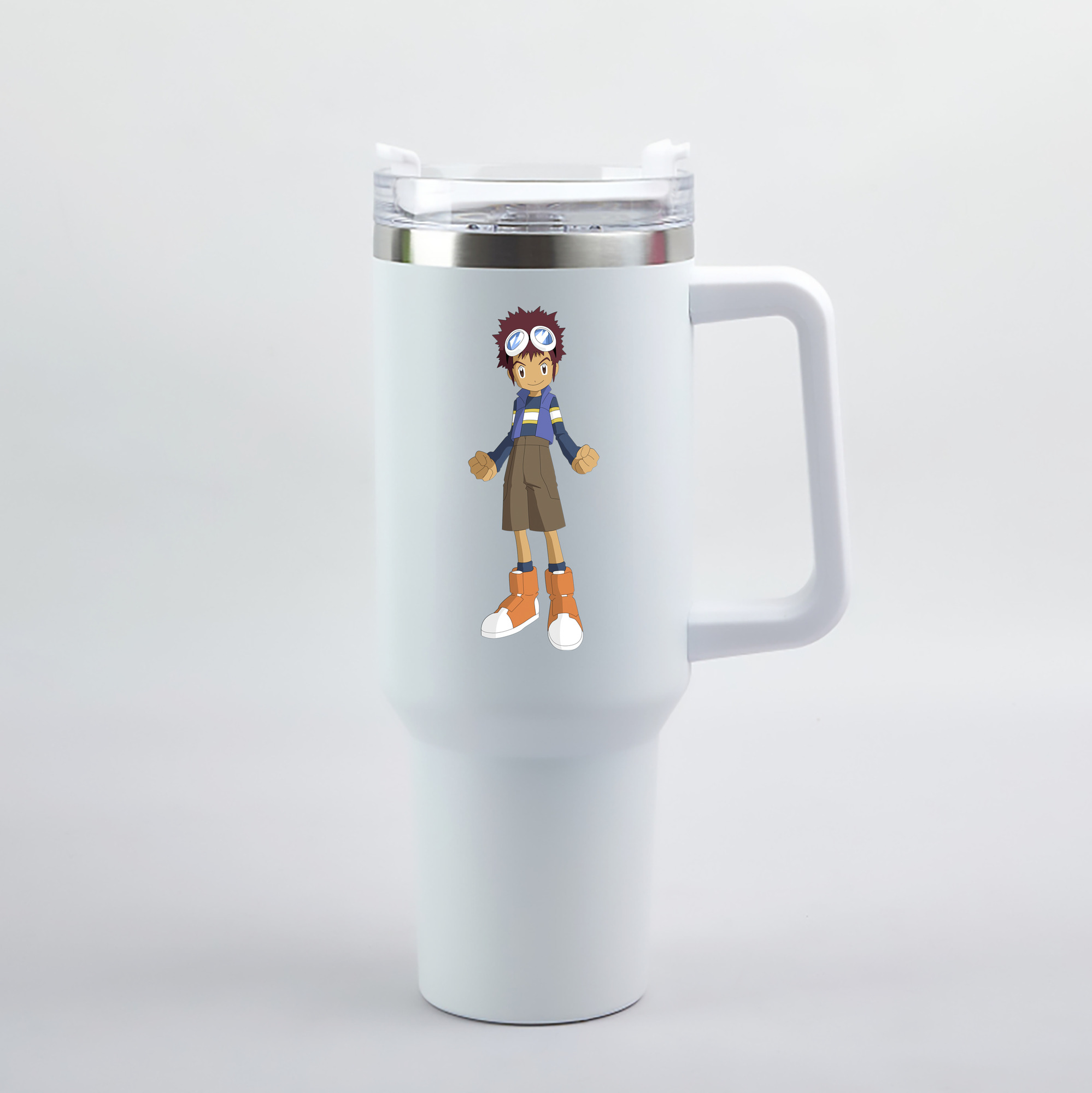 （画像用） Digimon デジタルモンスター/デジモン 1200mL車用タンブラー（カラープリント）