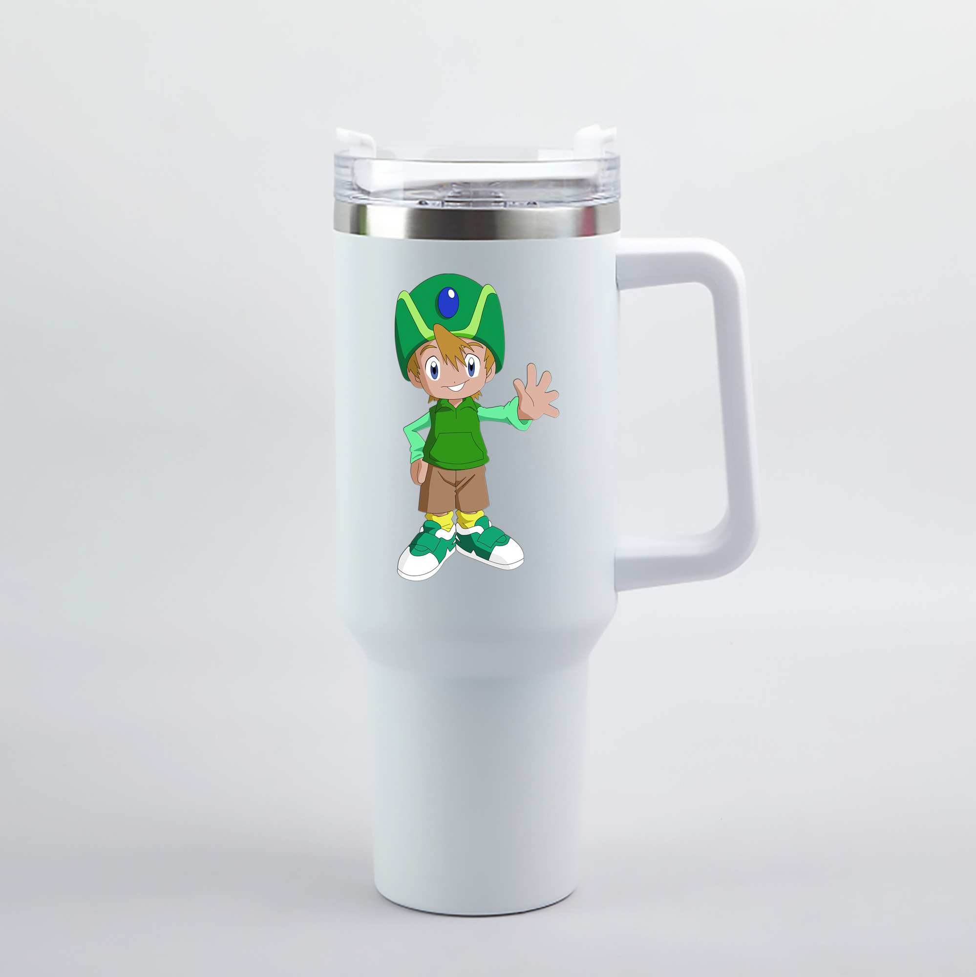 （画像用） Digimon デジタルモンスター/デジモン 1200mL車用タンブラー（カラープリント）