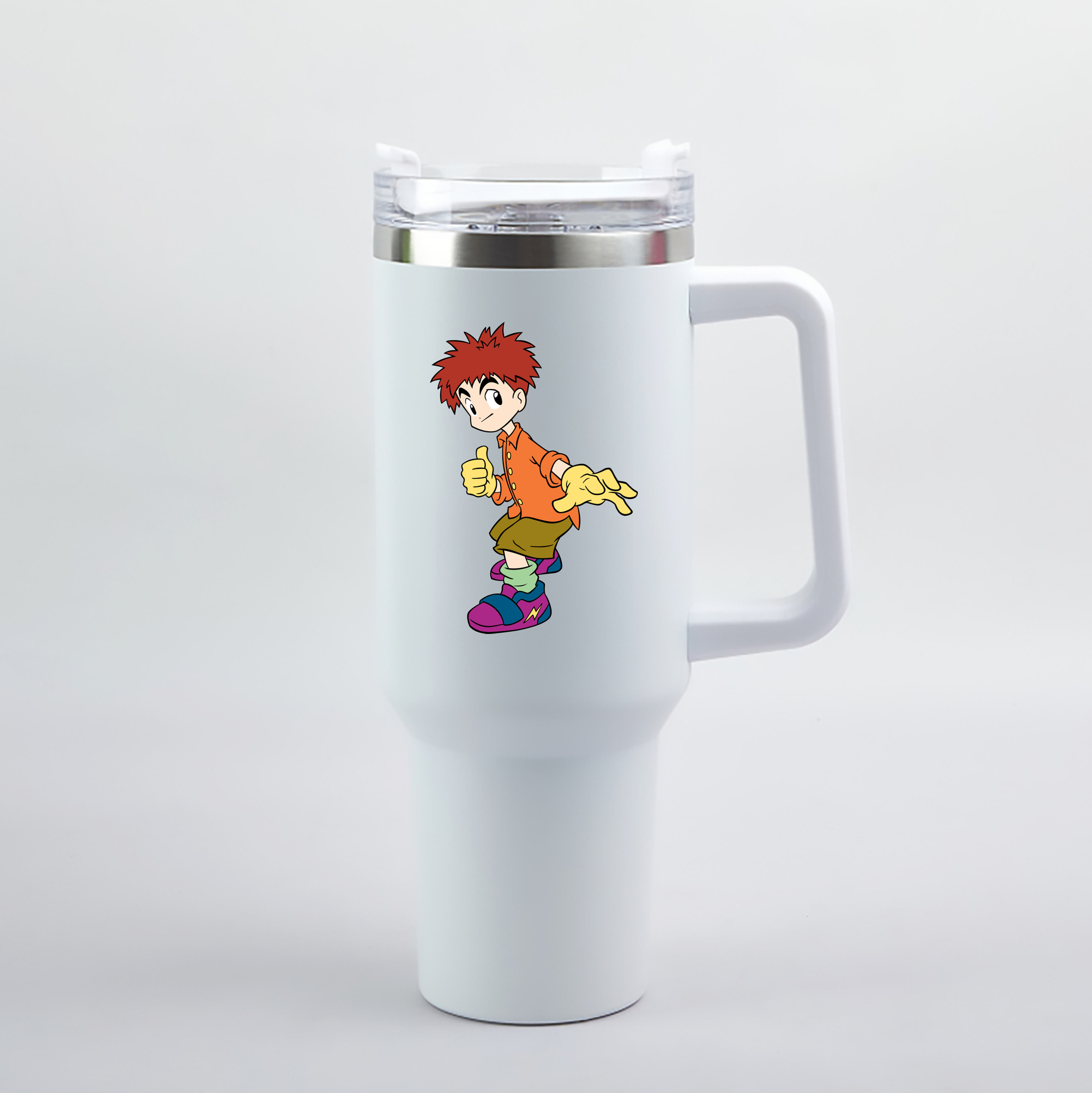 （画像用） Digimon デジタルモンスター/デジモン 1200mL車用タンブラー（カラープリント）