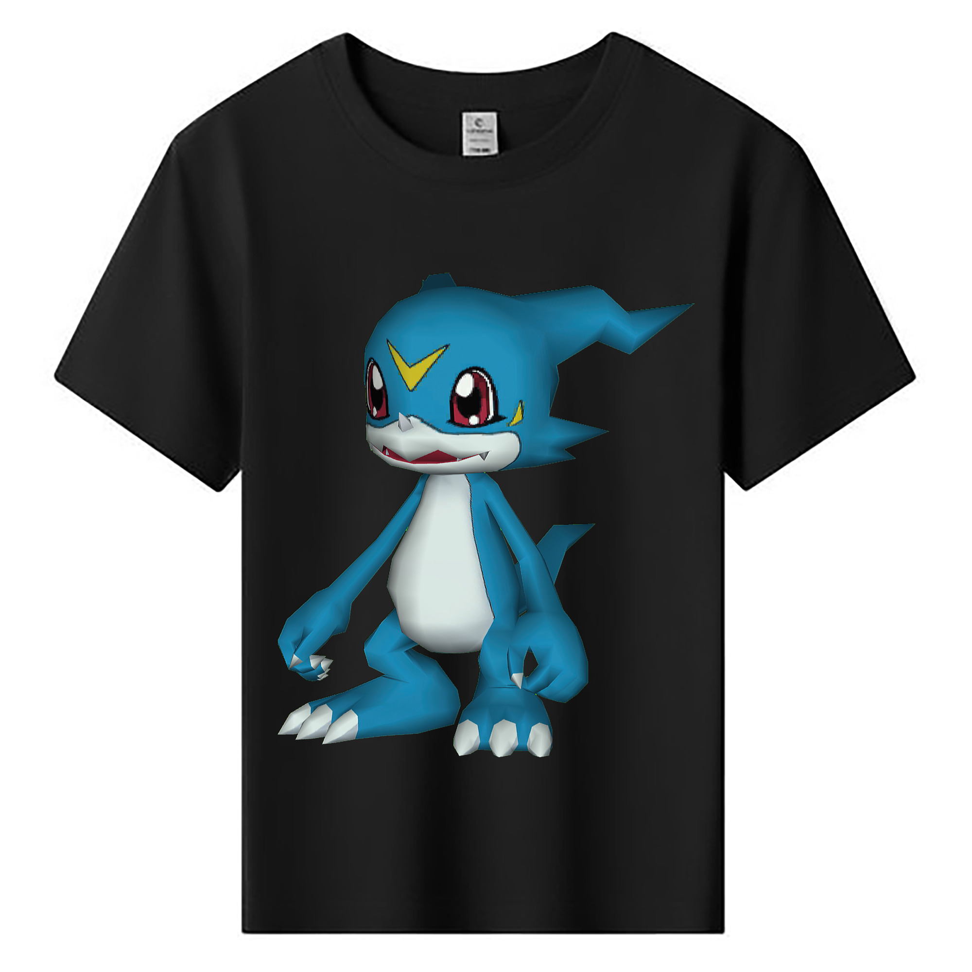 （画像用） Digimon デジタルモンスター/デジモン 綿100％キッズTシャツ（フロントプリント）