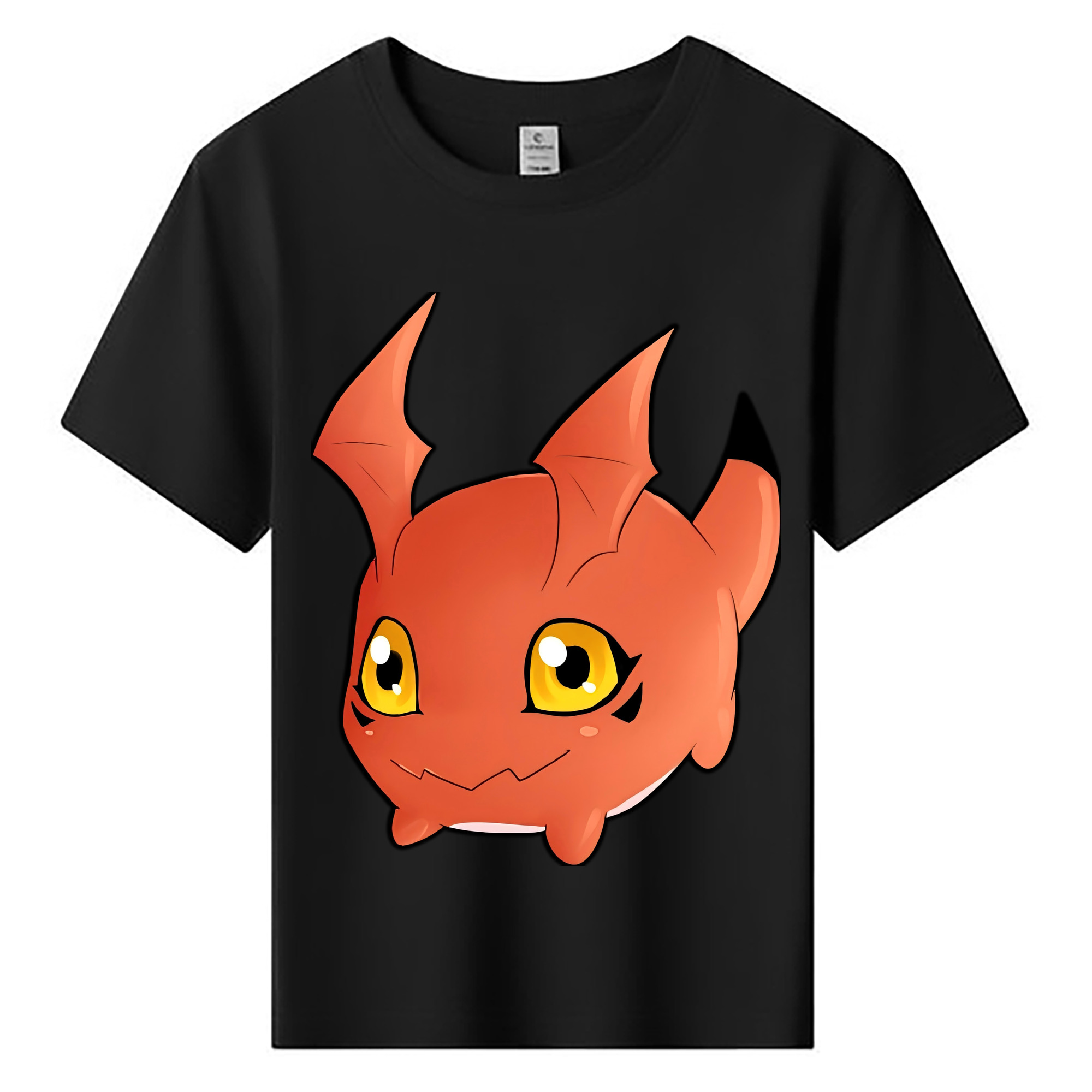 （画像用） Digimon デジタルモンスター/デジモン 綿100％キッズTシャツ（フロントプリント）