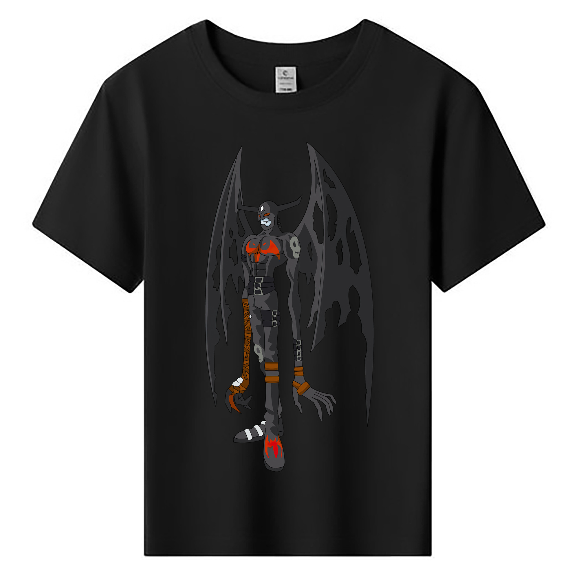 （画像用） Digimon デジタルモンスター/デジモン 綿100％キッズTシャツ（フロントプリント）