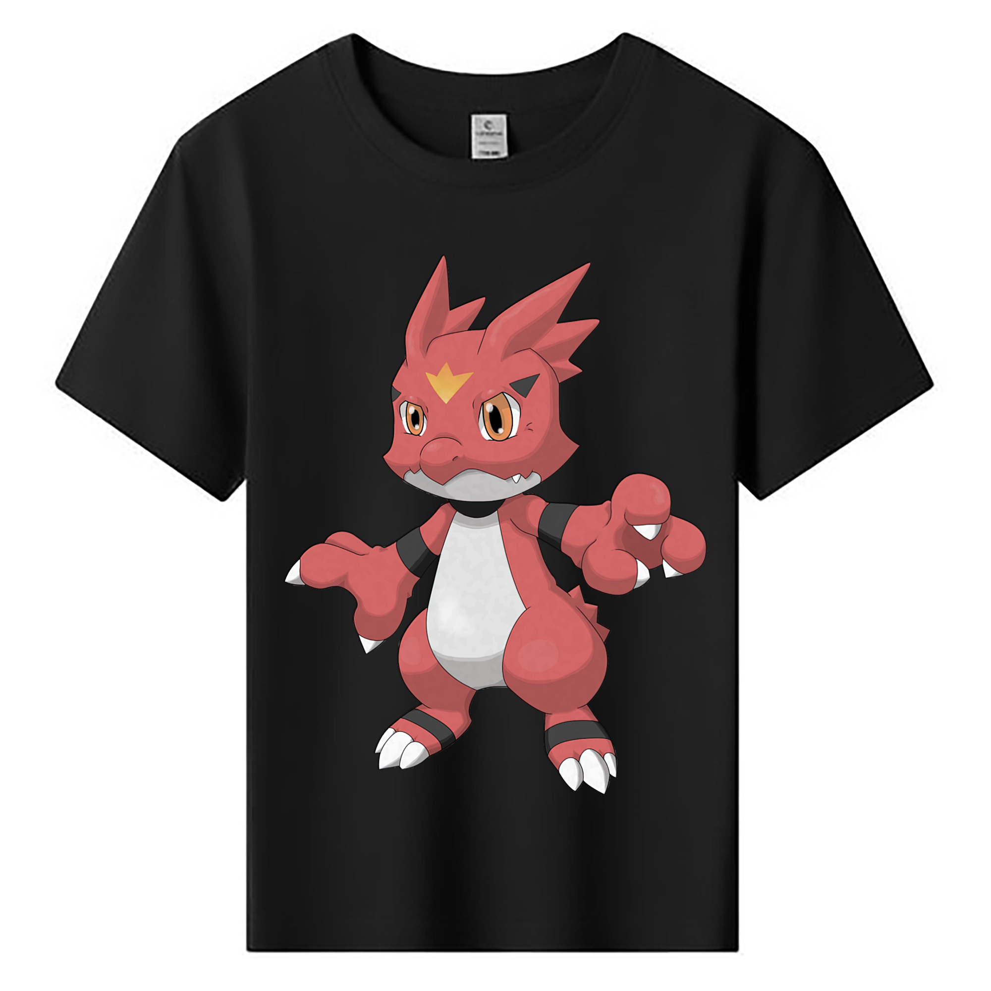 （画像用） Digimon デジタルモンスター/デジモン 綿100％キッズTシャツ（フロントプリント）