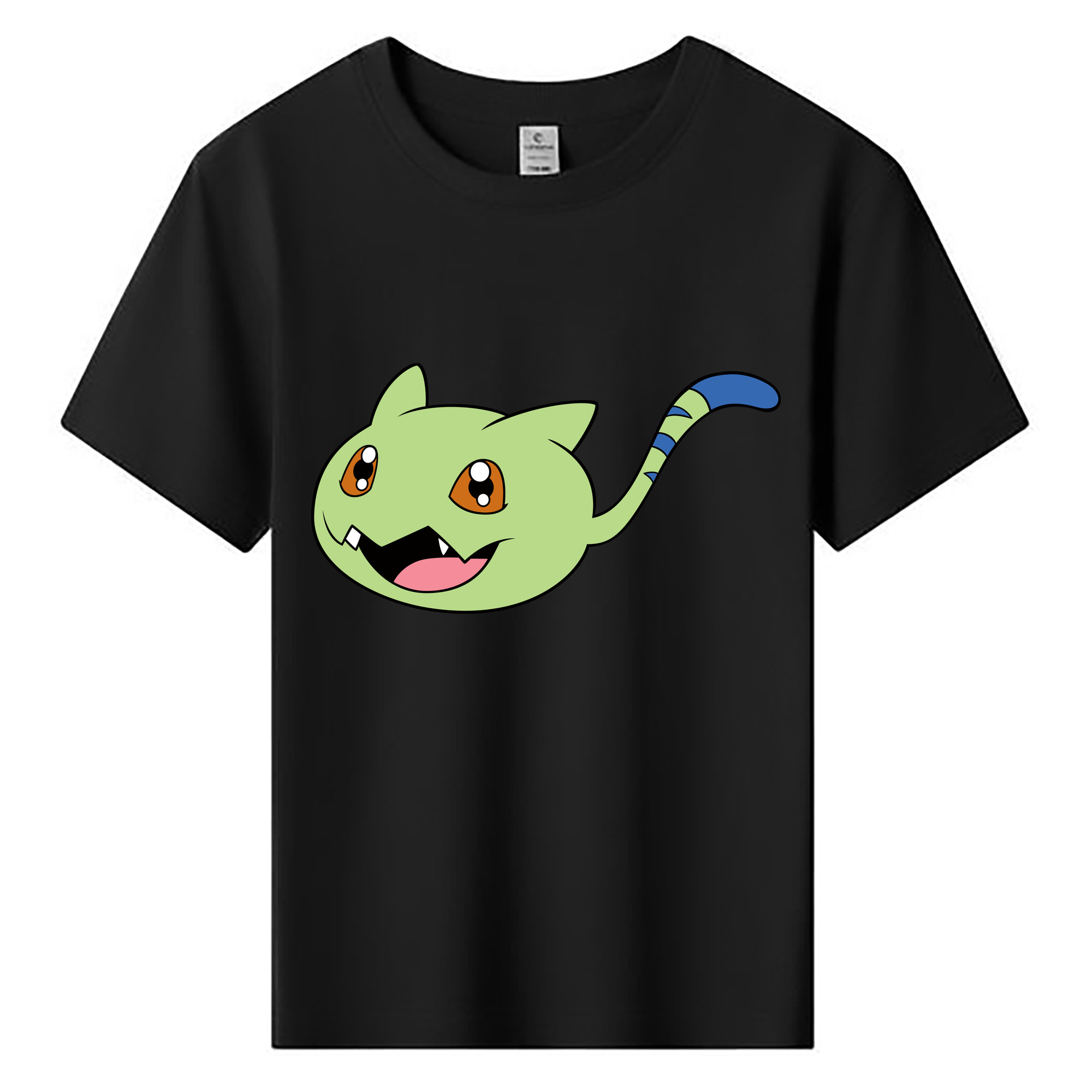 （画像用） Digimon デジタルモンスター/デジモン 綿100％キッズTシャツ（フロントプリント）