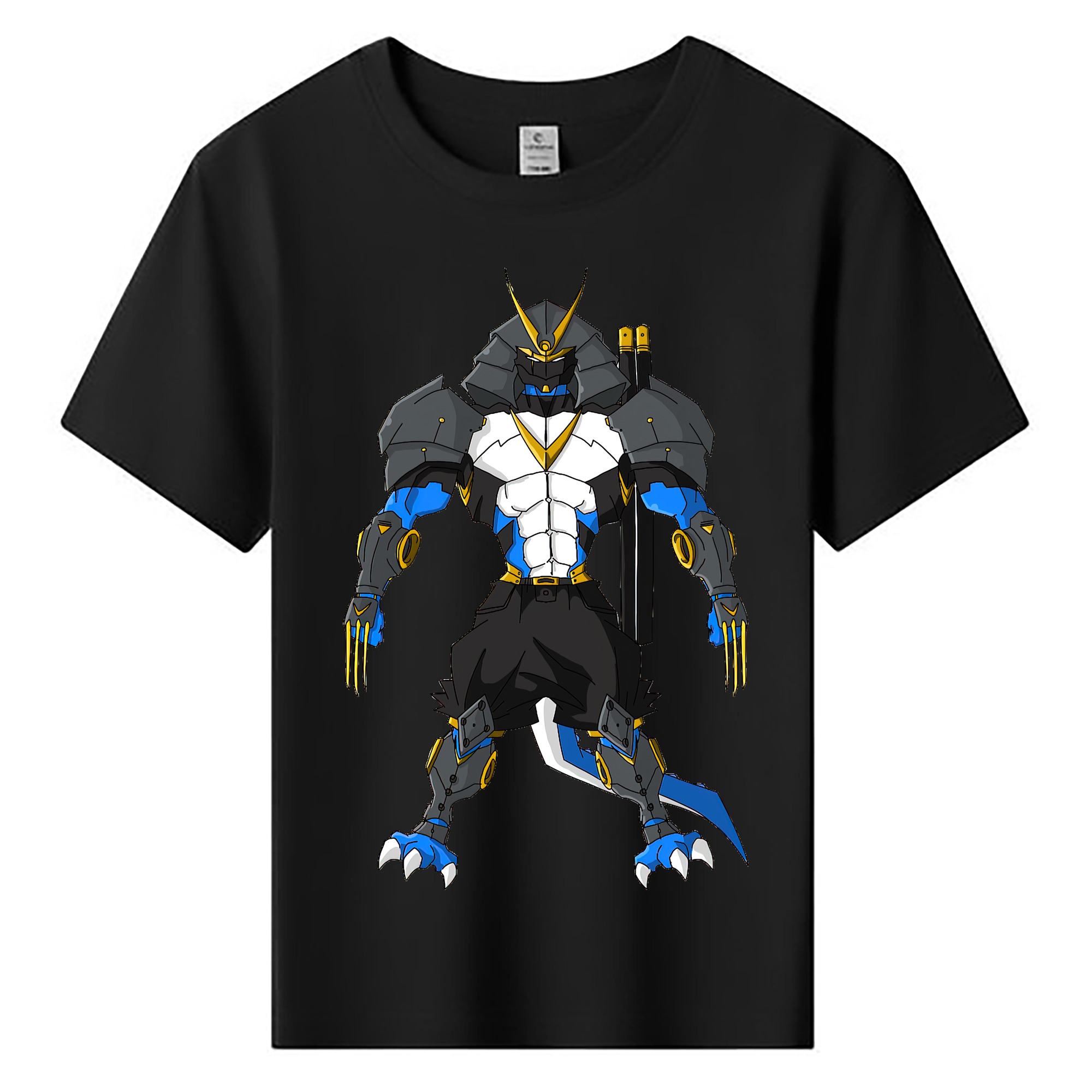 （画像用） Digimon デジタルモンスター/デジモン 綿100％キッズTシャツ（フロントプリント）