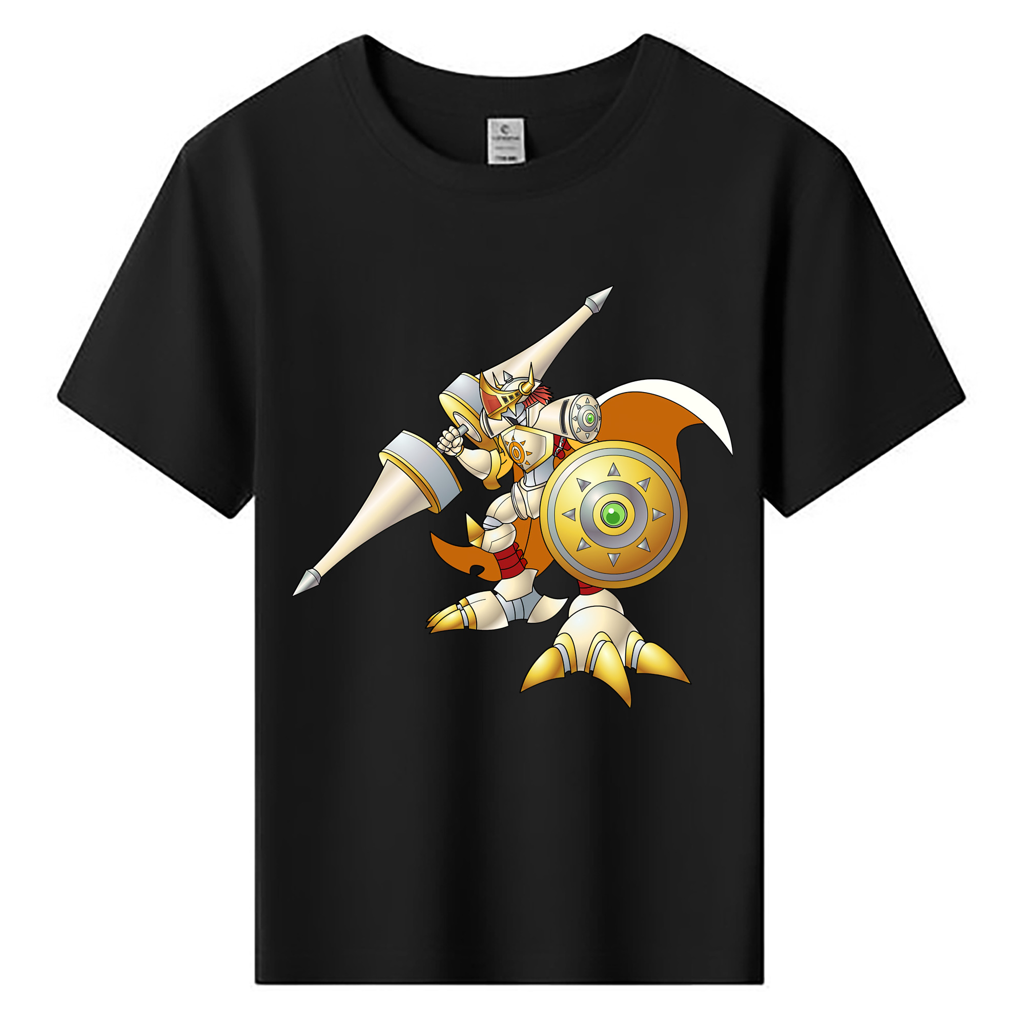 （画像用） Digimon デジタルモンスター/デジモン 綿100％キッズTシャツ（フロントプリント）