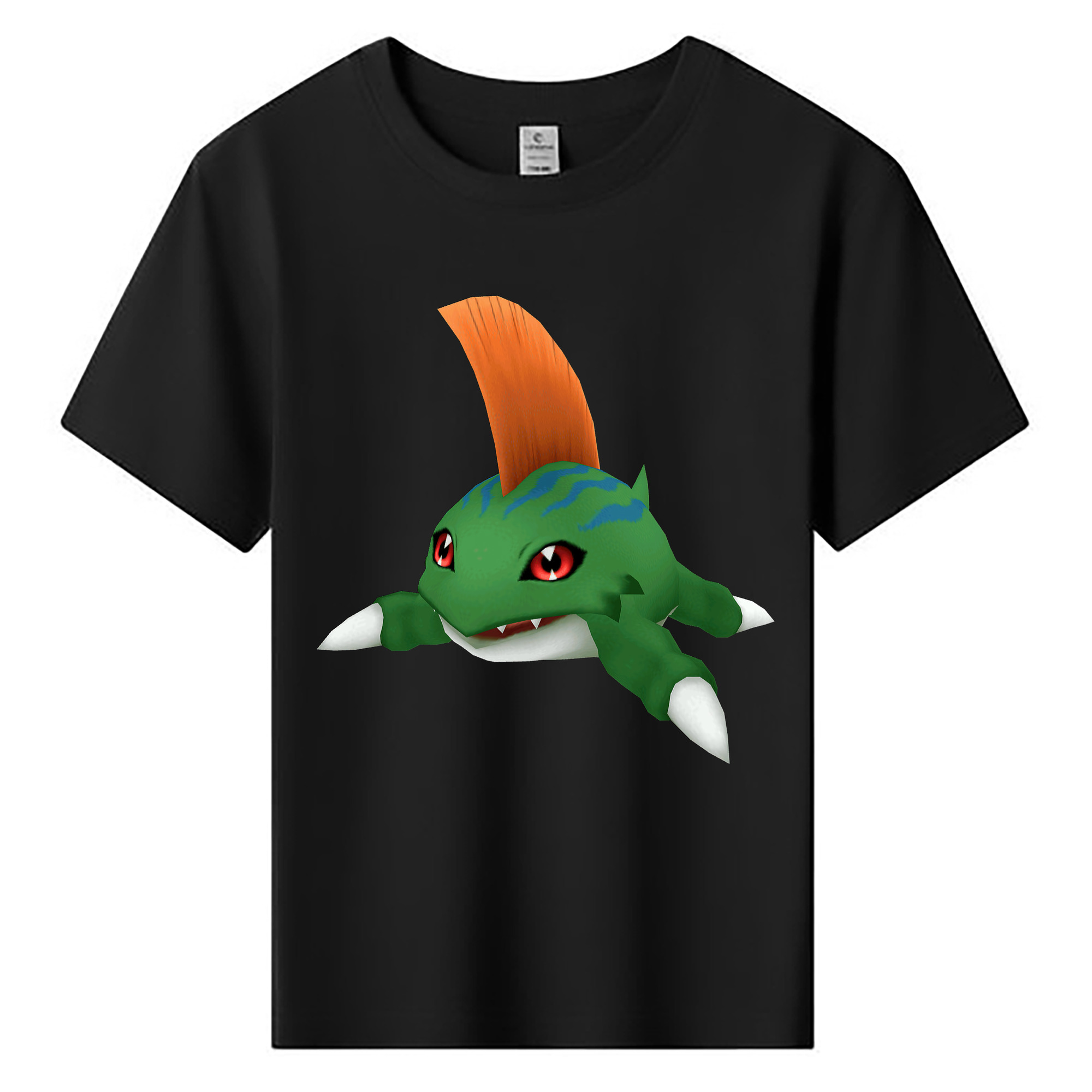 （画像用） Digimon デジタルモンスター/デジモン 綿100％キッズTシャツ（フロントプリント）