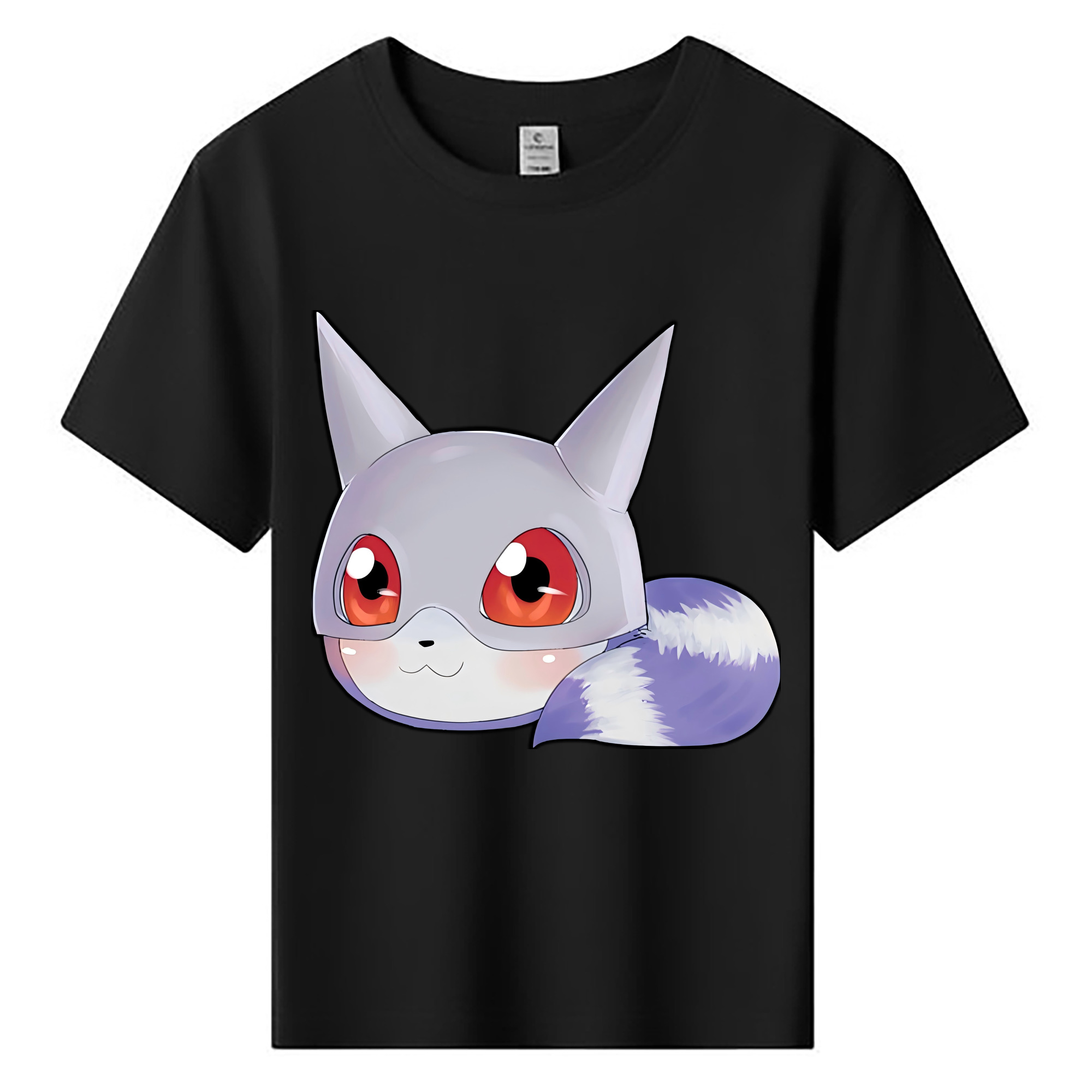 （画像用） Digimon デジタルモンスター/デジモン 綿100％キッズTシャツ（フロントプリント）