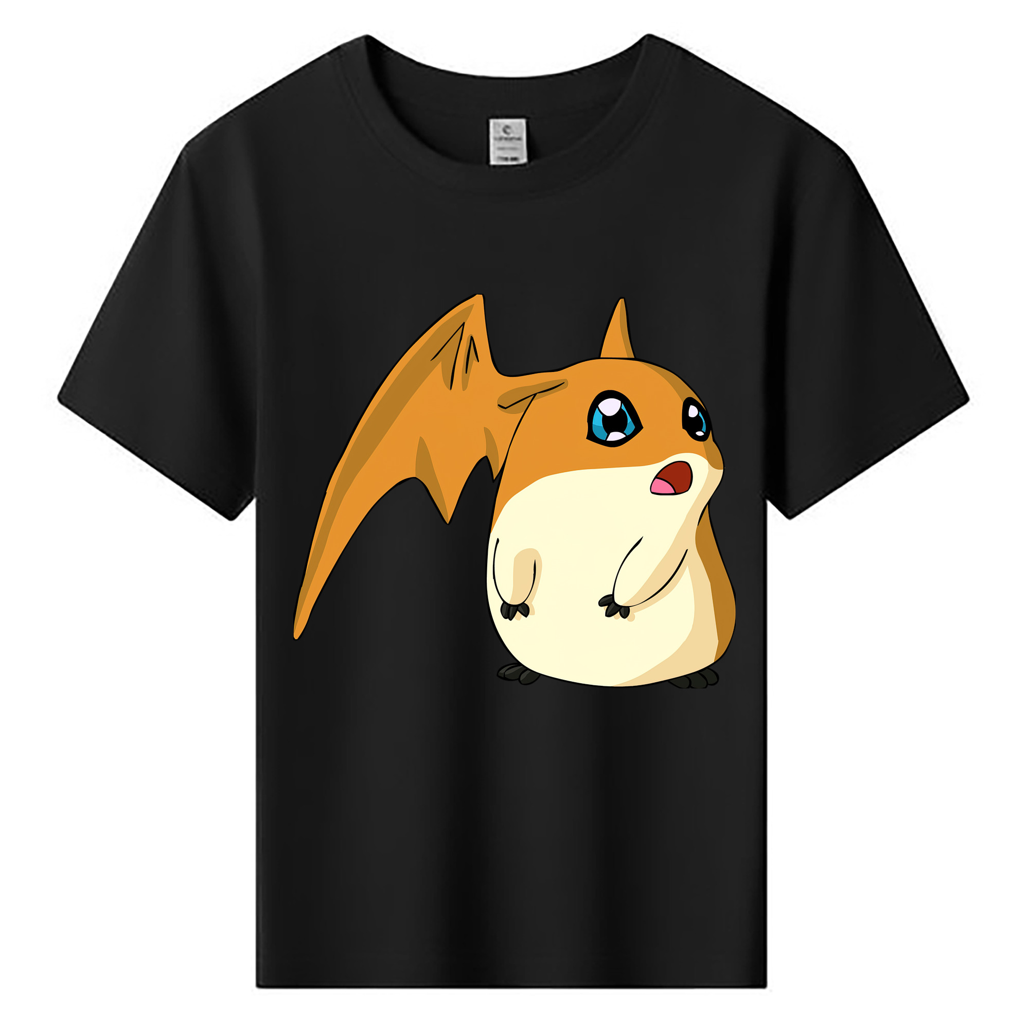 （画像用） Digimon デジタルモンスター/デジモン 綿100％キッズTシャツ（フロントプリント）