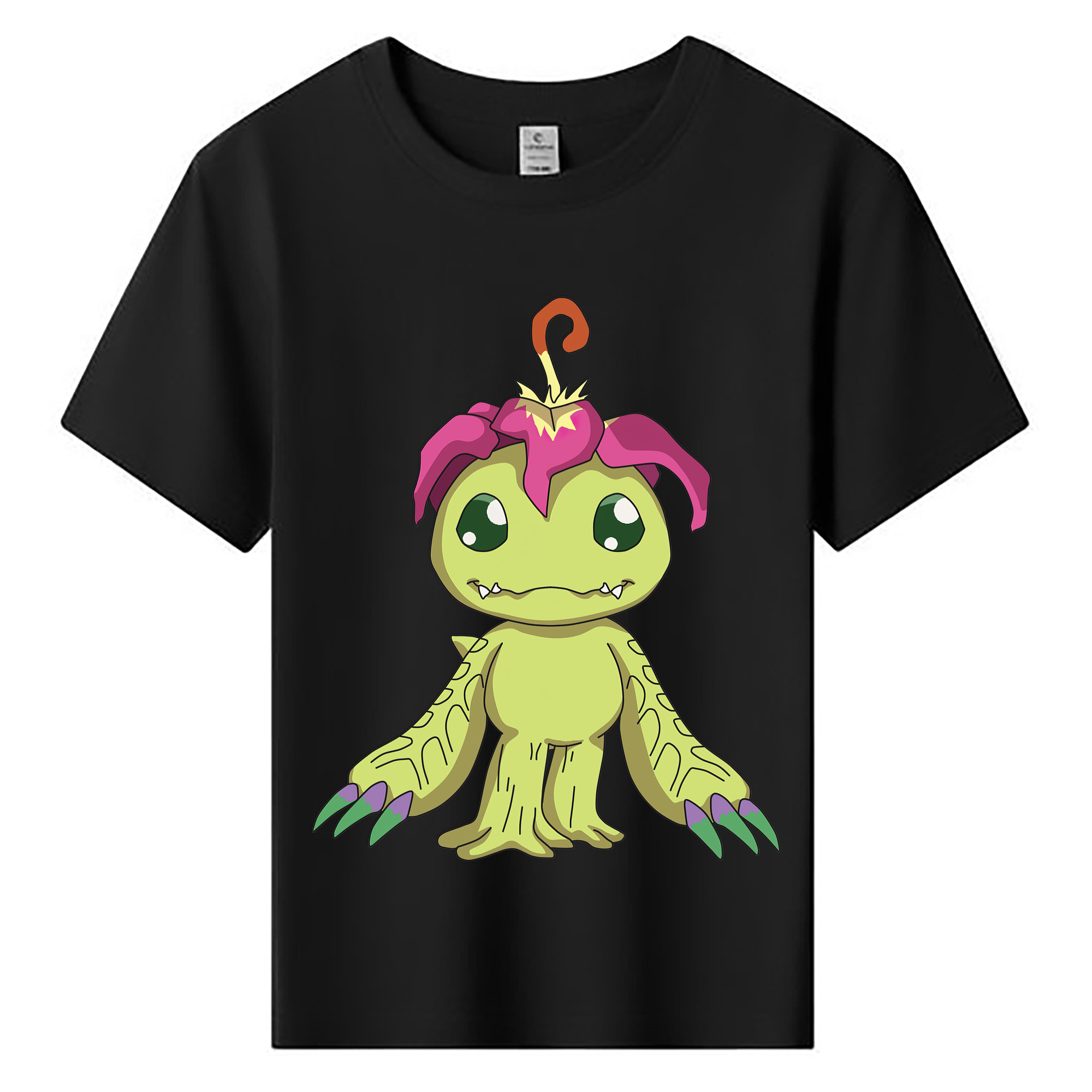 （画像用） Digimon デジタルモンスター/デジモン 綿100％キッズTシャツ（フロントプリント）