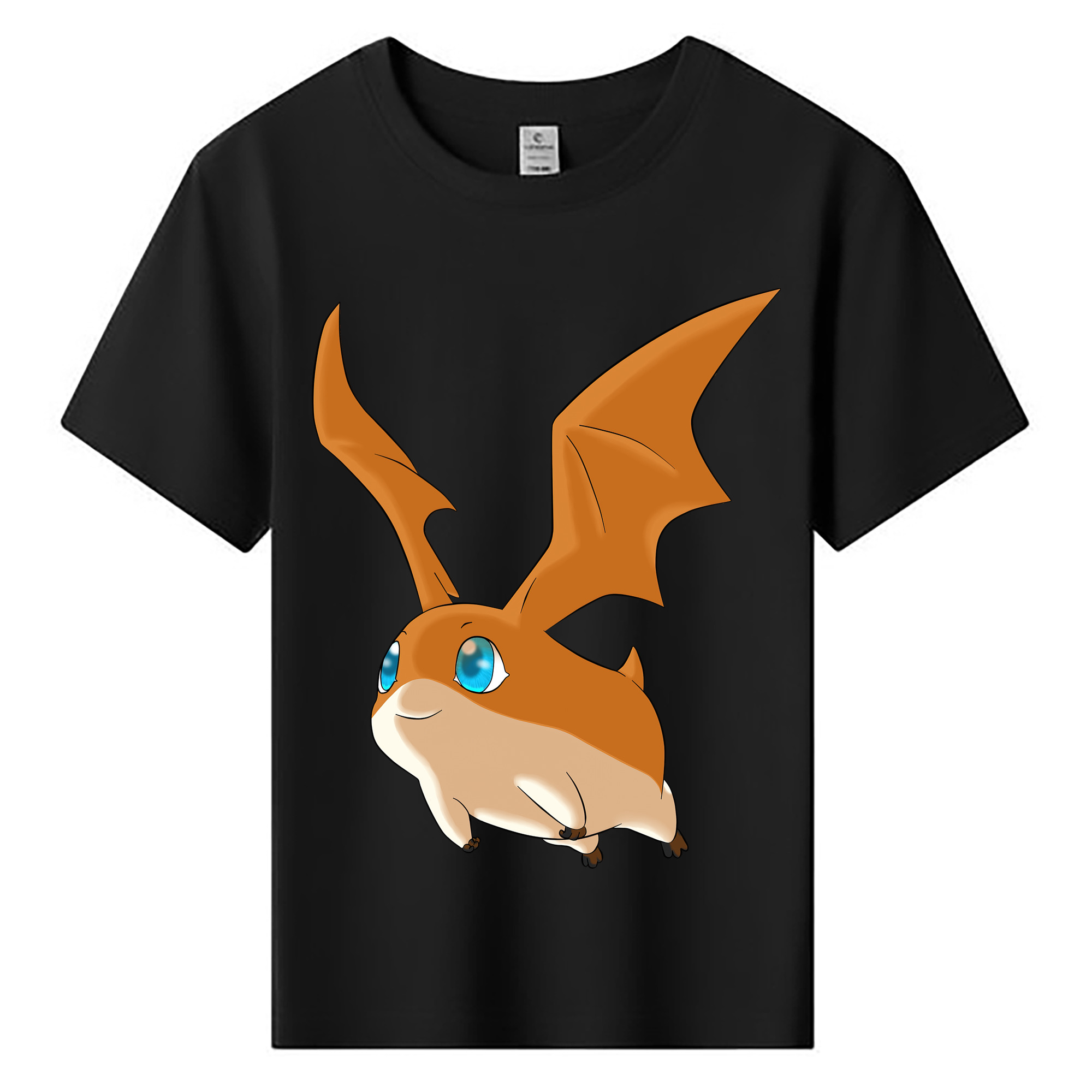 （画像用） Digimon デジタルモンスター/デジモン 綿100％キッズTシャツ（フロントプリント）