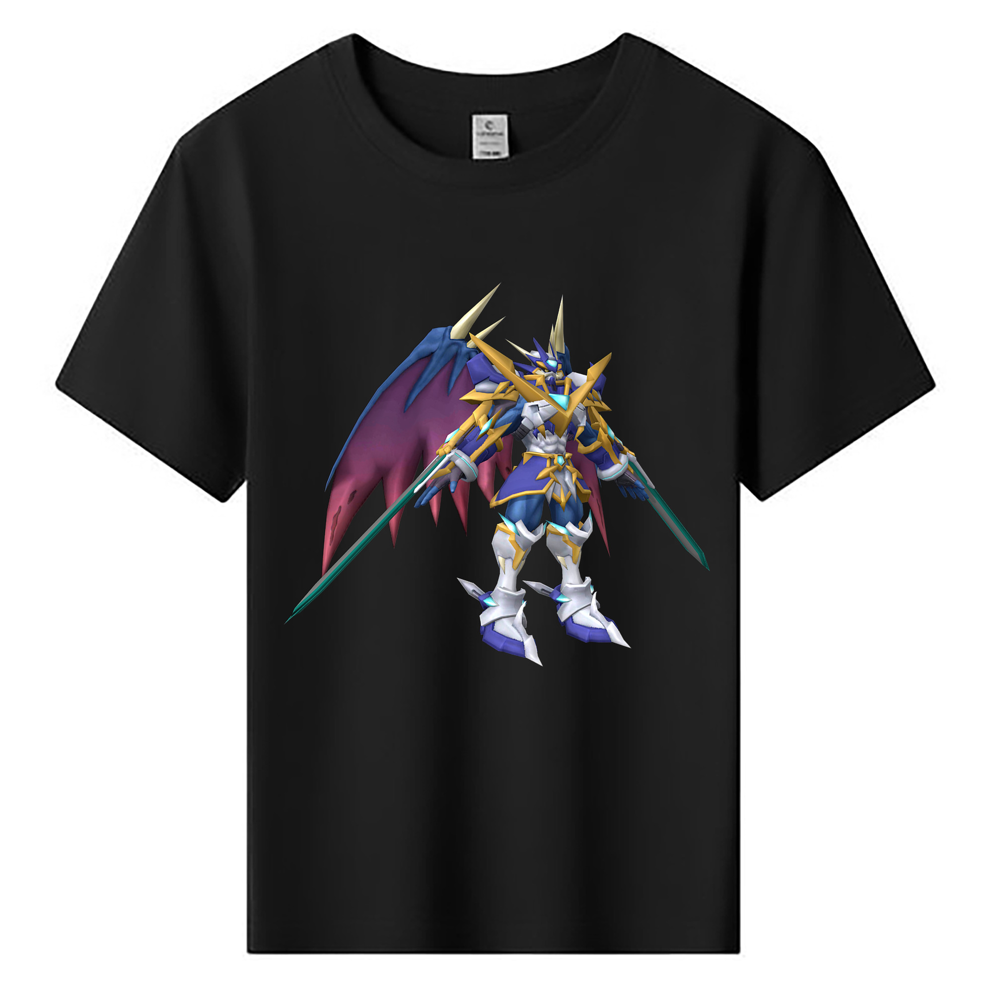 （画像用） Digimon デジタルモンスター/デジモン 綿100％キッズTシャツ（フロントプリント）