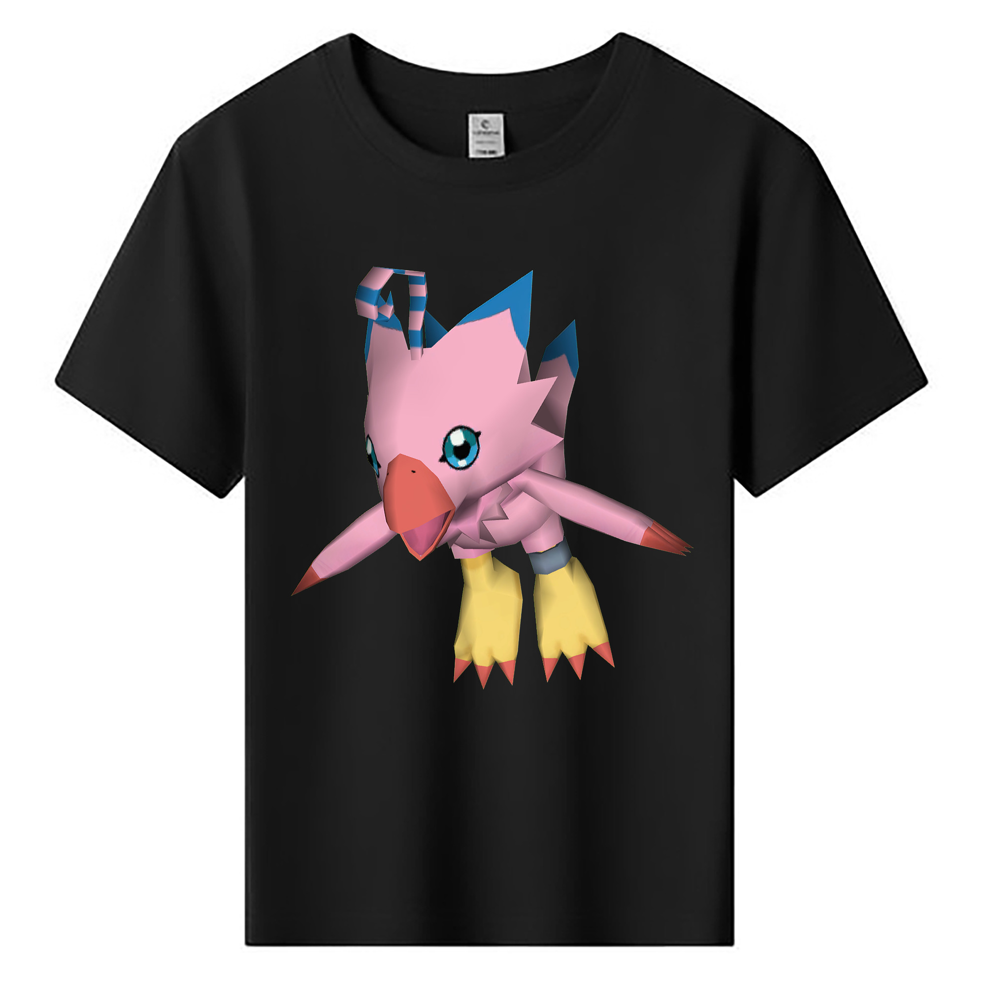 （画像用） Digimon デジタルモンスター/デジモン 綿100％キッズTシャツ（フロントプリント）