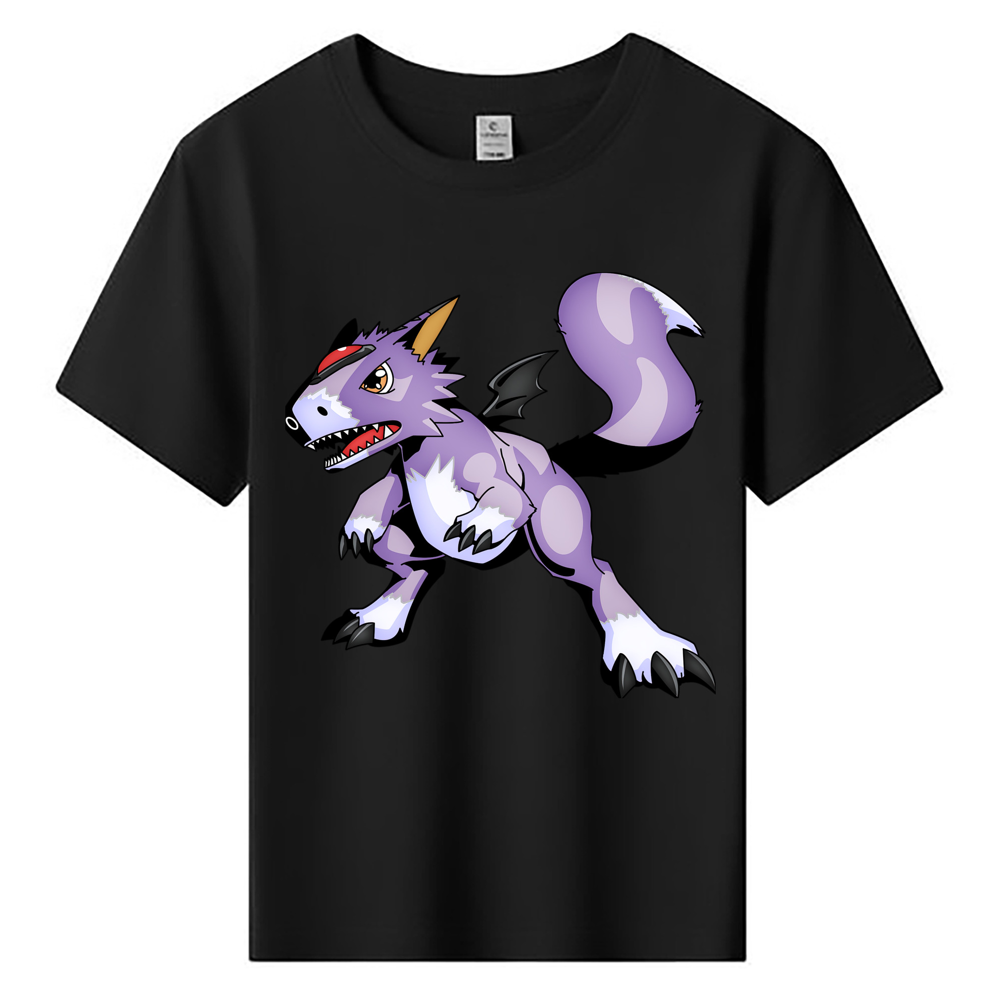 （画像用） Digimon デジタルモンスター/デジモン 綿100％キッズTシャツ（フロントプリント）