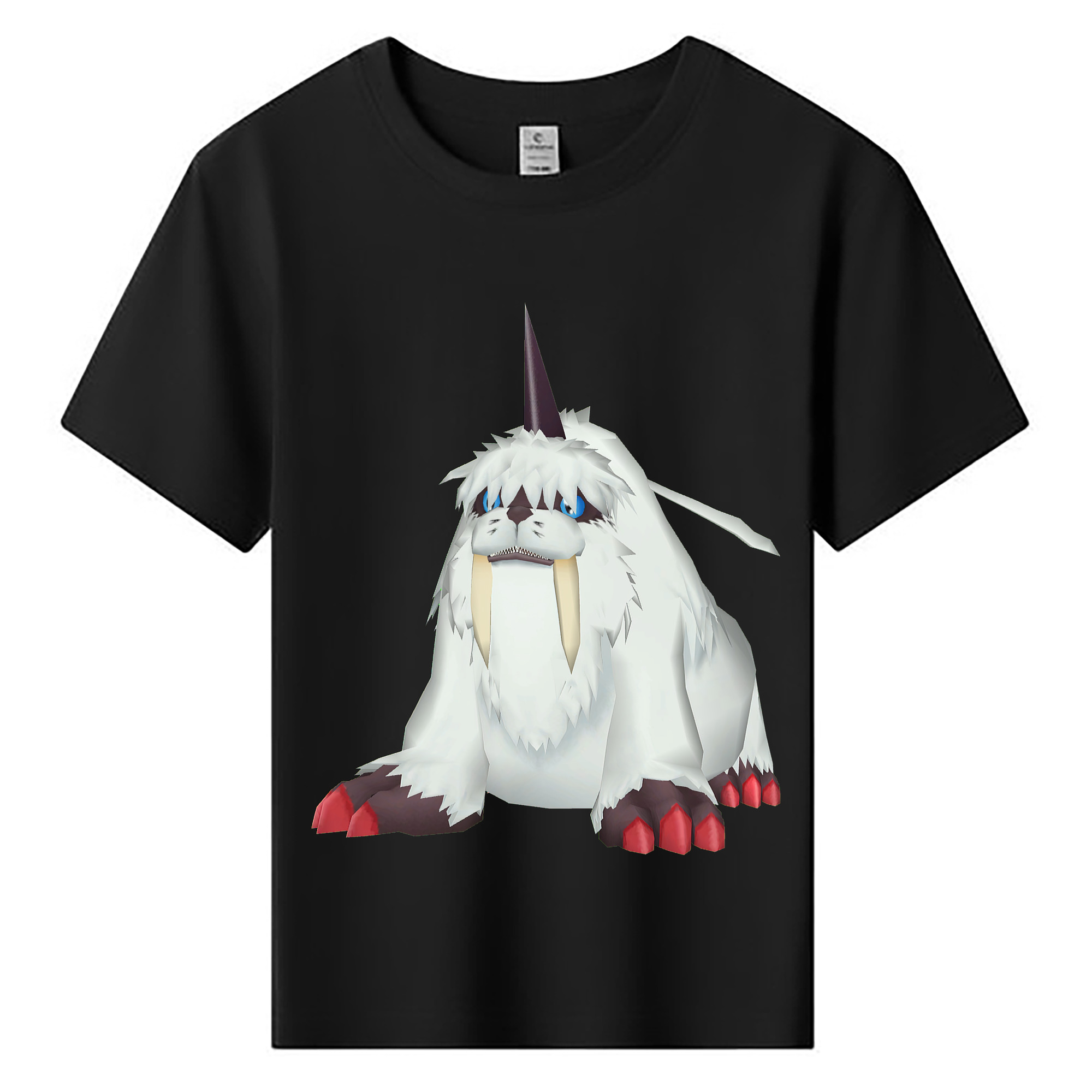 （画像用） Digimon デジタルモンスター/デジモン 綿100％キッズTシャツ（フロントプリント）