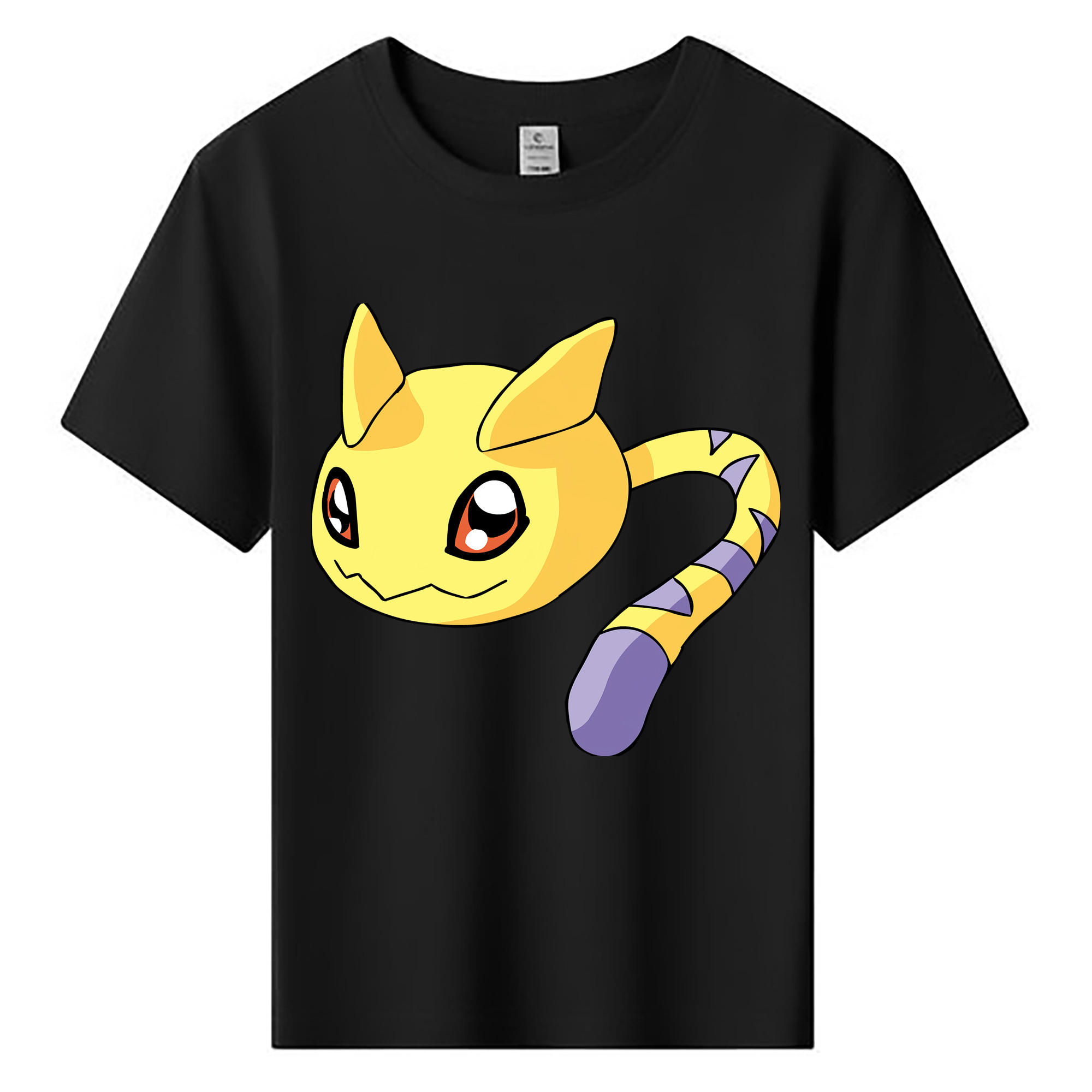 （画像用） Digimon デジタルモンスター/デジモン 綿100％キッズTシャツ（フロントプリント）