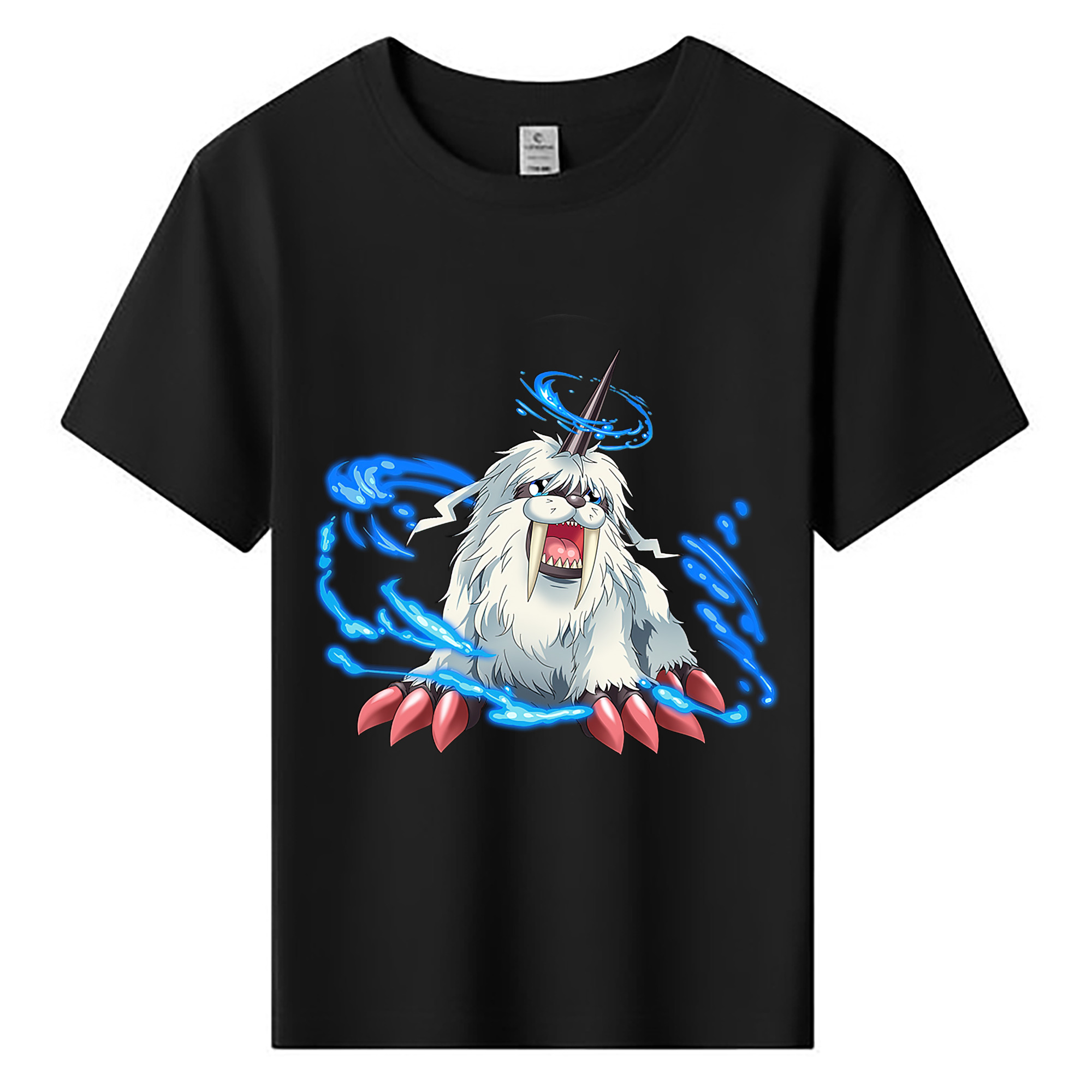 （画像用） Digimon デジタルモンスター/デジモン 綿100％キッズTシャツ（フロントプリント）