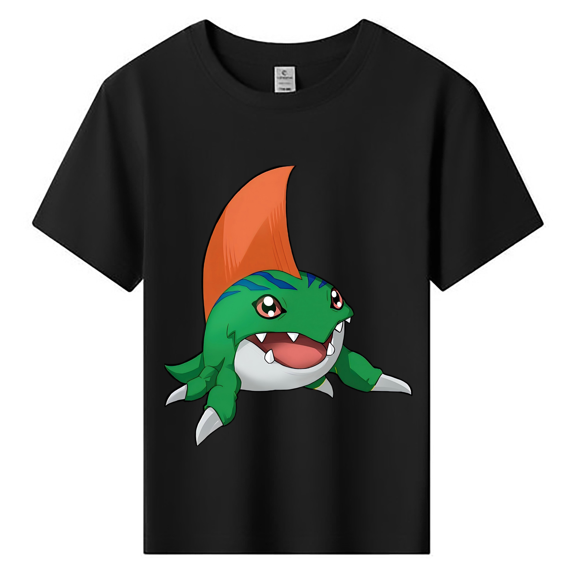 （画像用） Digimon デジタルモンスター/デジモン 綿100％キッズTシャツ（フロントプリント）