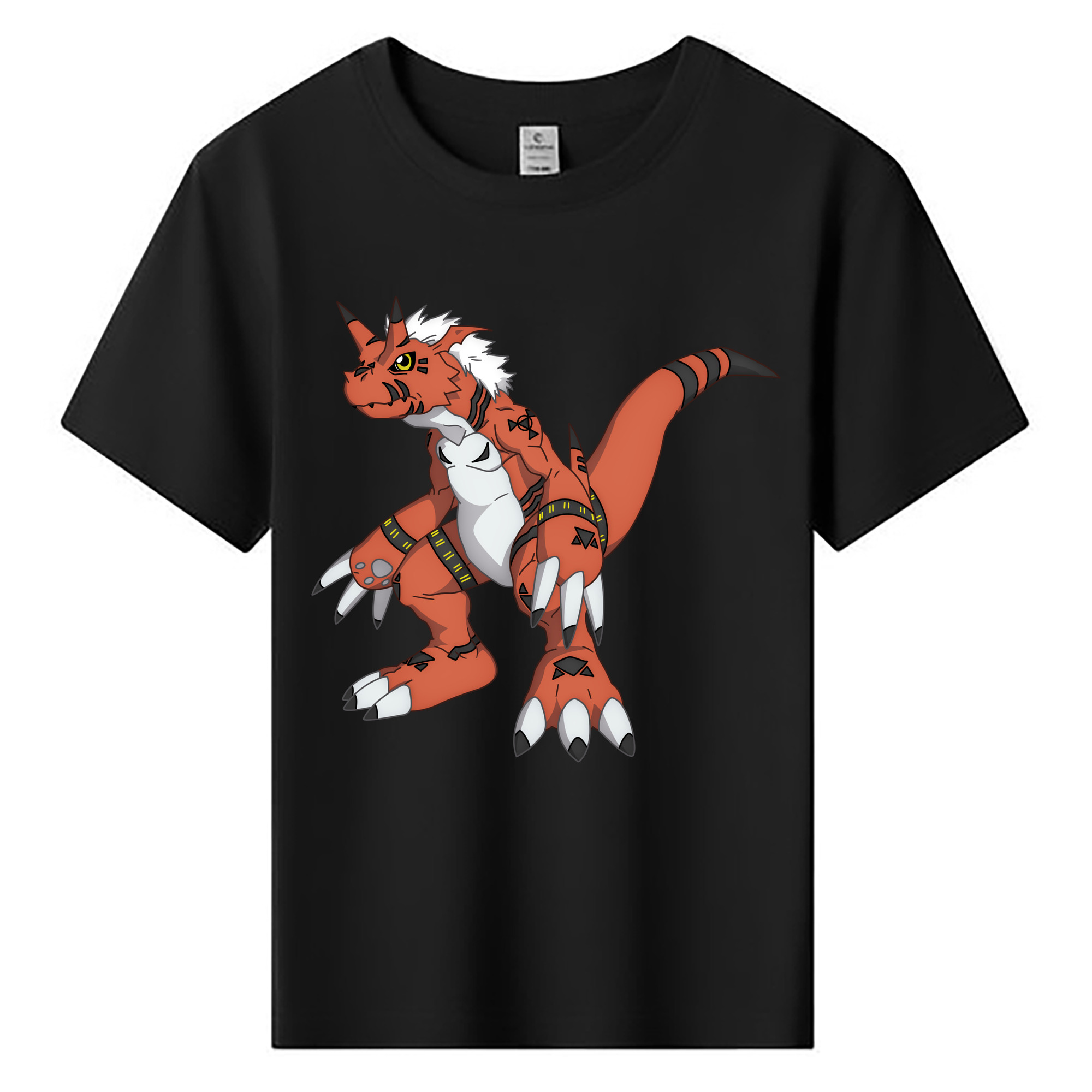（画像用） Digimon デジタルモンスター/デジモン 綿100％キッズTシャツ（フロントプリント）