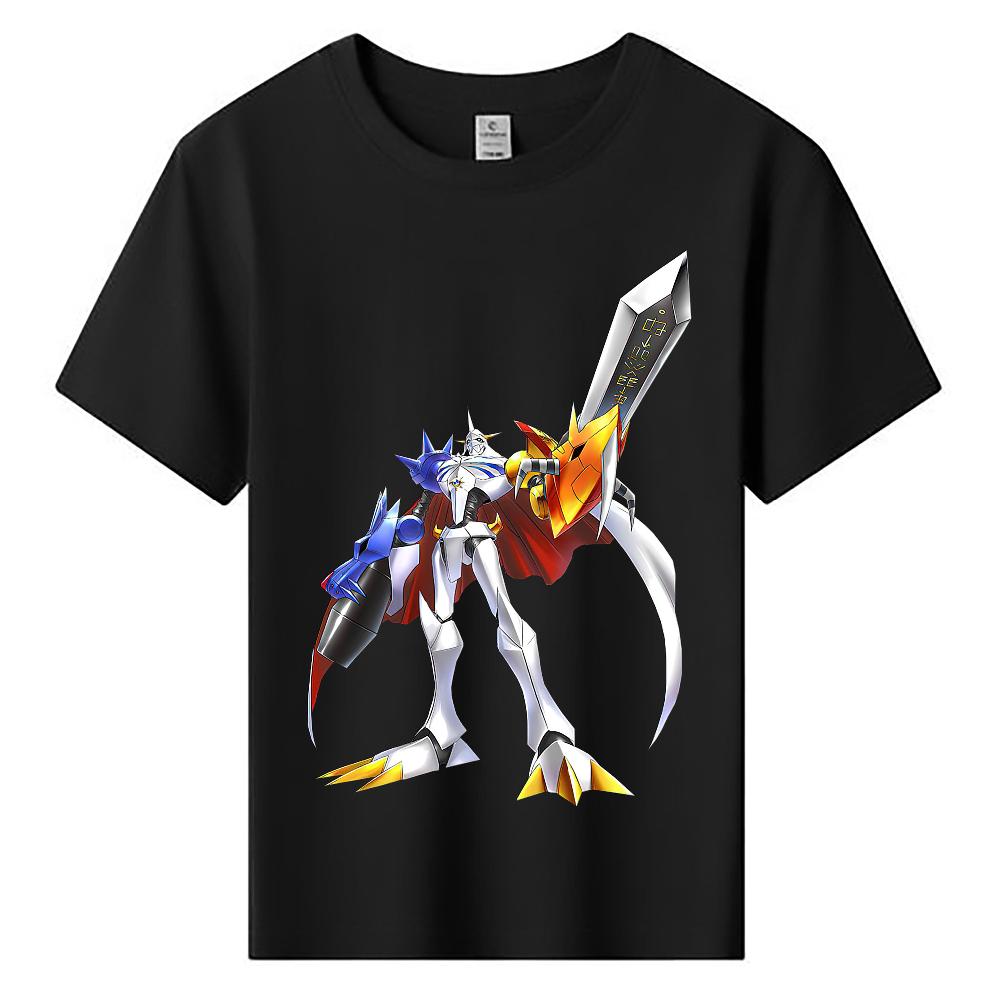 （画像用） Digimon デジタルモンスター/デジモン 綿100％キッズTシャツ（フロントプリント）