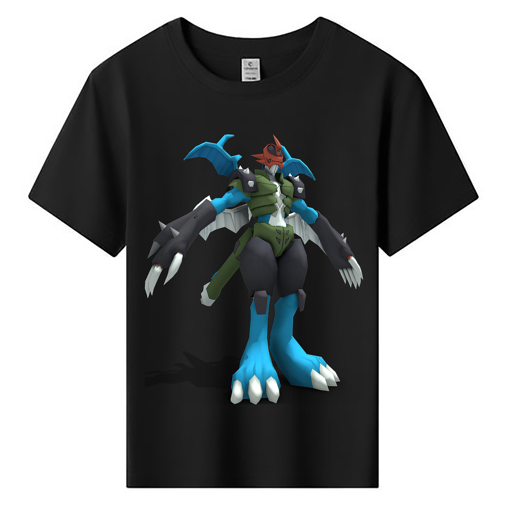 （画像用） Digimon デジタルモンスター/デジモン 綿100％キッズTシャツ（フロントプリント）