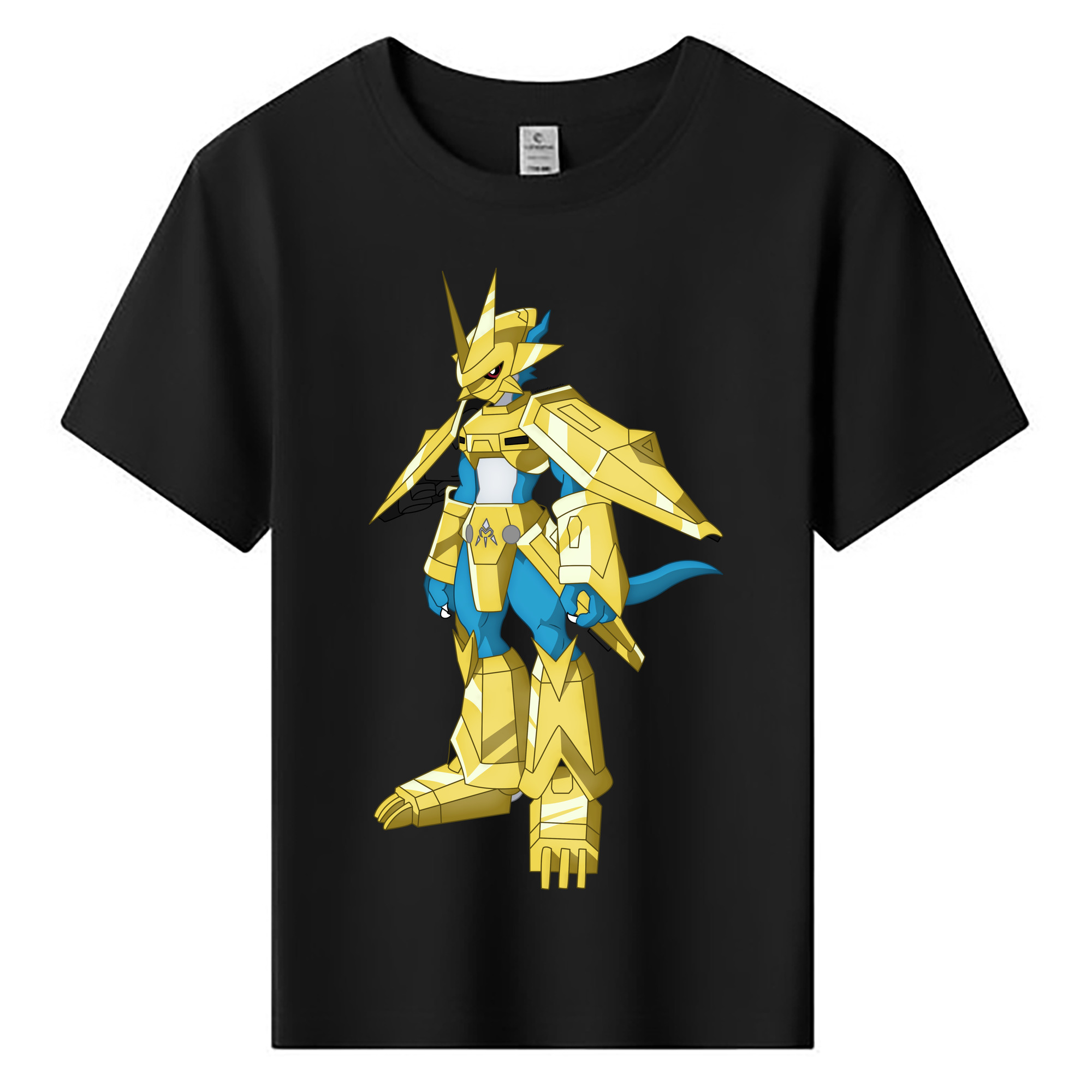 （画像用） Digimon デジタルモンスター/デジモン 綿100％キッズTシャツ（フロントプリント）