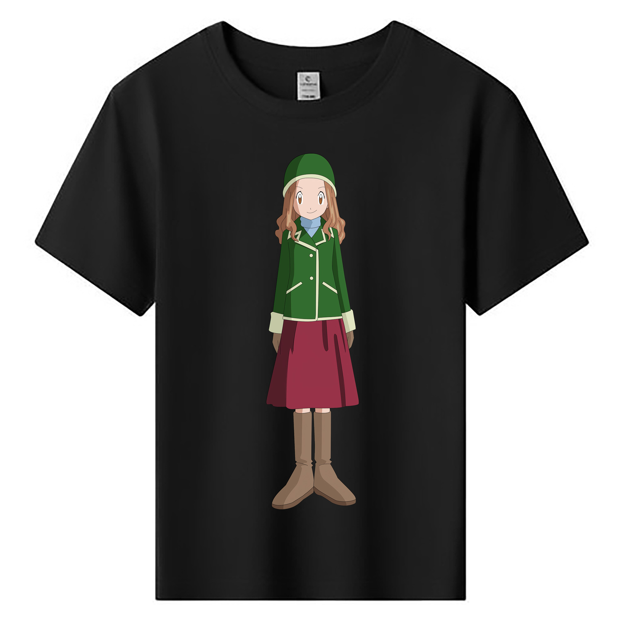 （画像用） Digimon デジタルモンスター/デジモン 綿100％キッズTシャツ（フロントプリント）