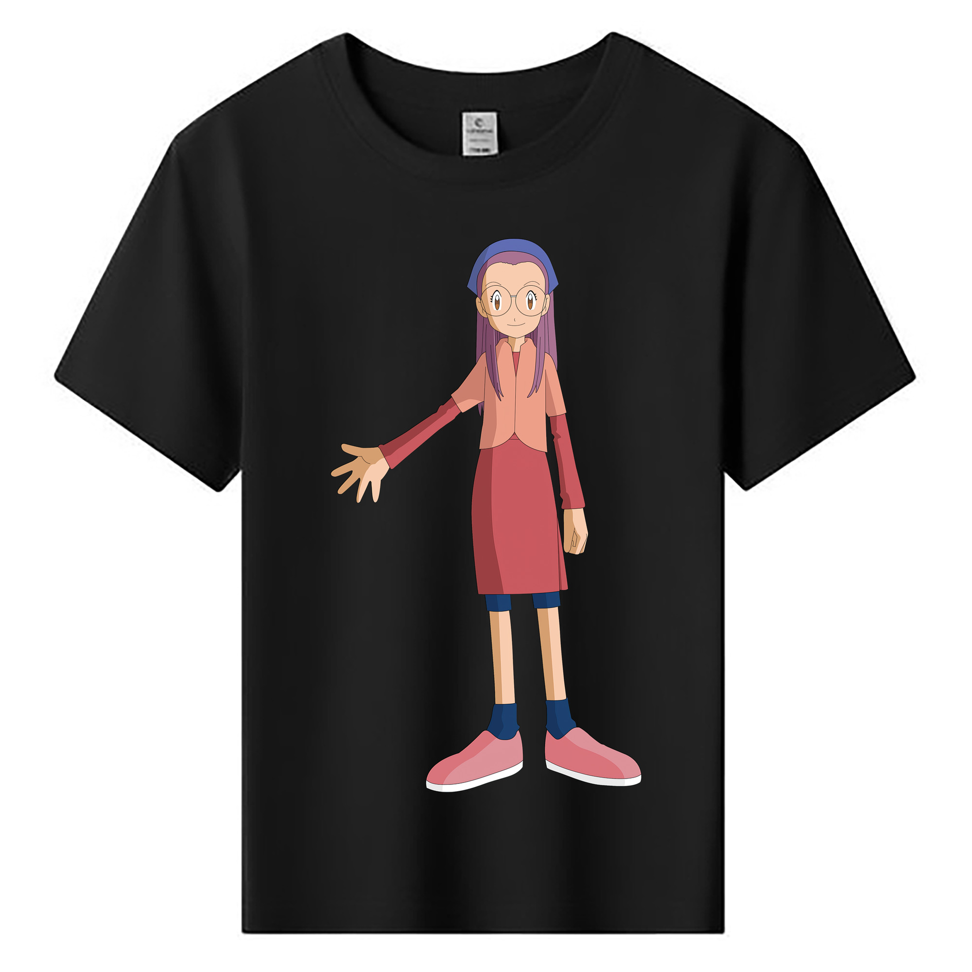 （画像用） Digimon デジタルモンスター/デジモン 綿100％キッズTシャツ（フロントプリント）