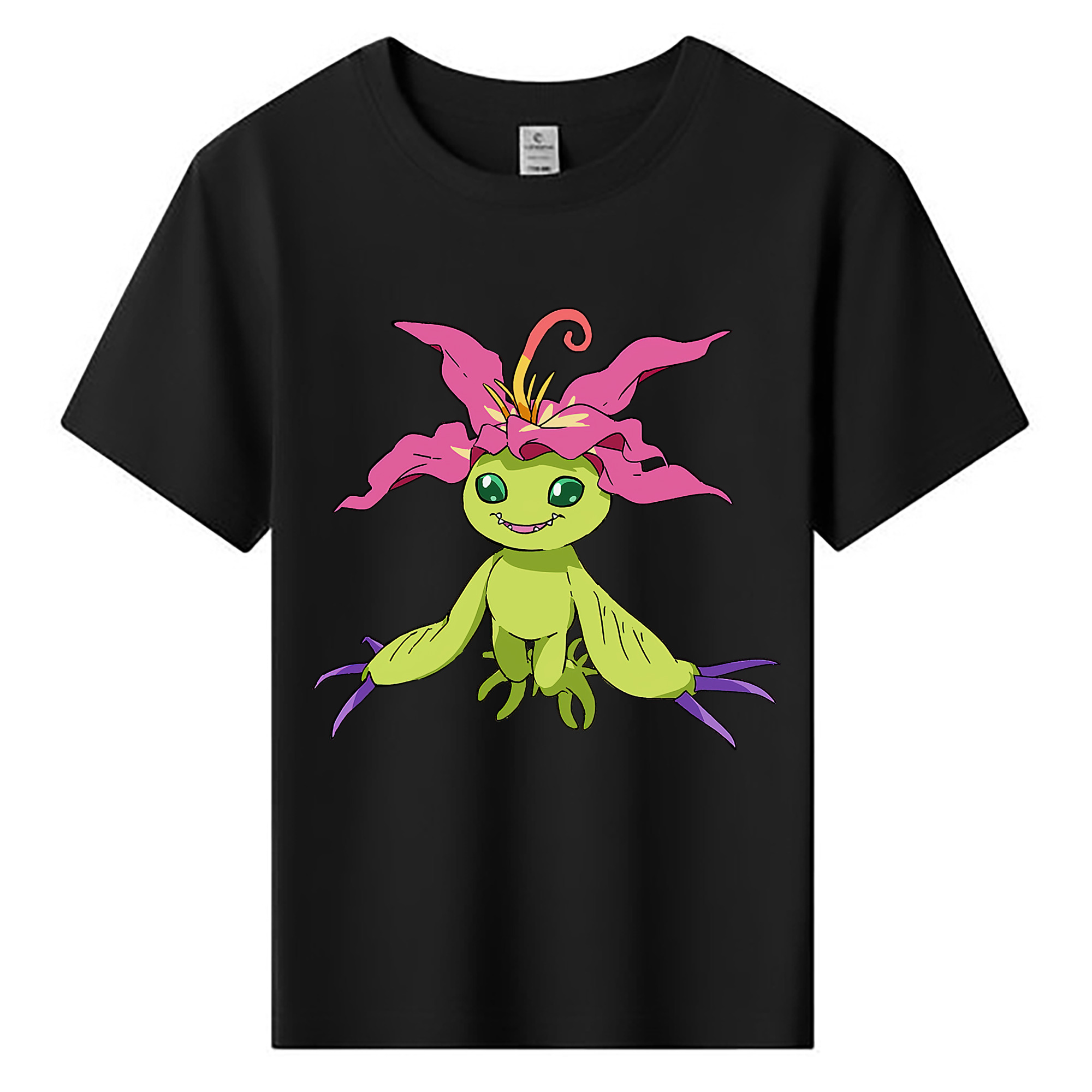 （画像用） Digimon デジタルモンスター/デジモン 綿100％キッズTシャツ（フロントプリント）