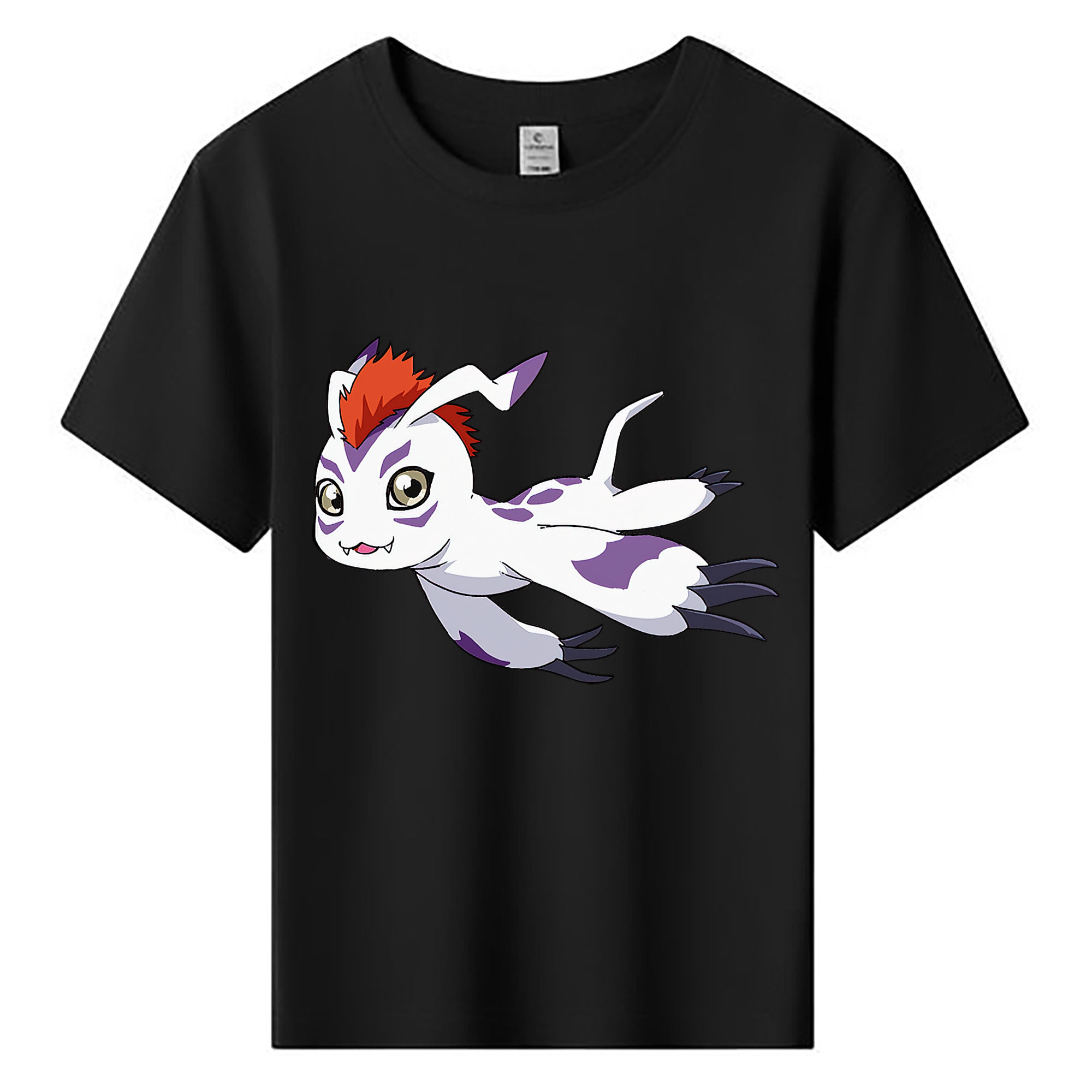 （画像用） Digimon デジタルモンスター/デジモン 綿100％キッズTシャツ（フロントプリント）