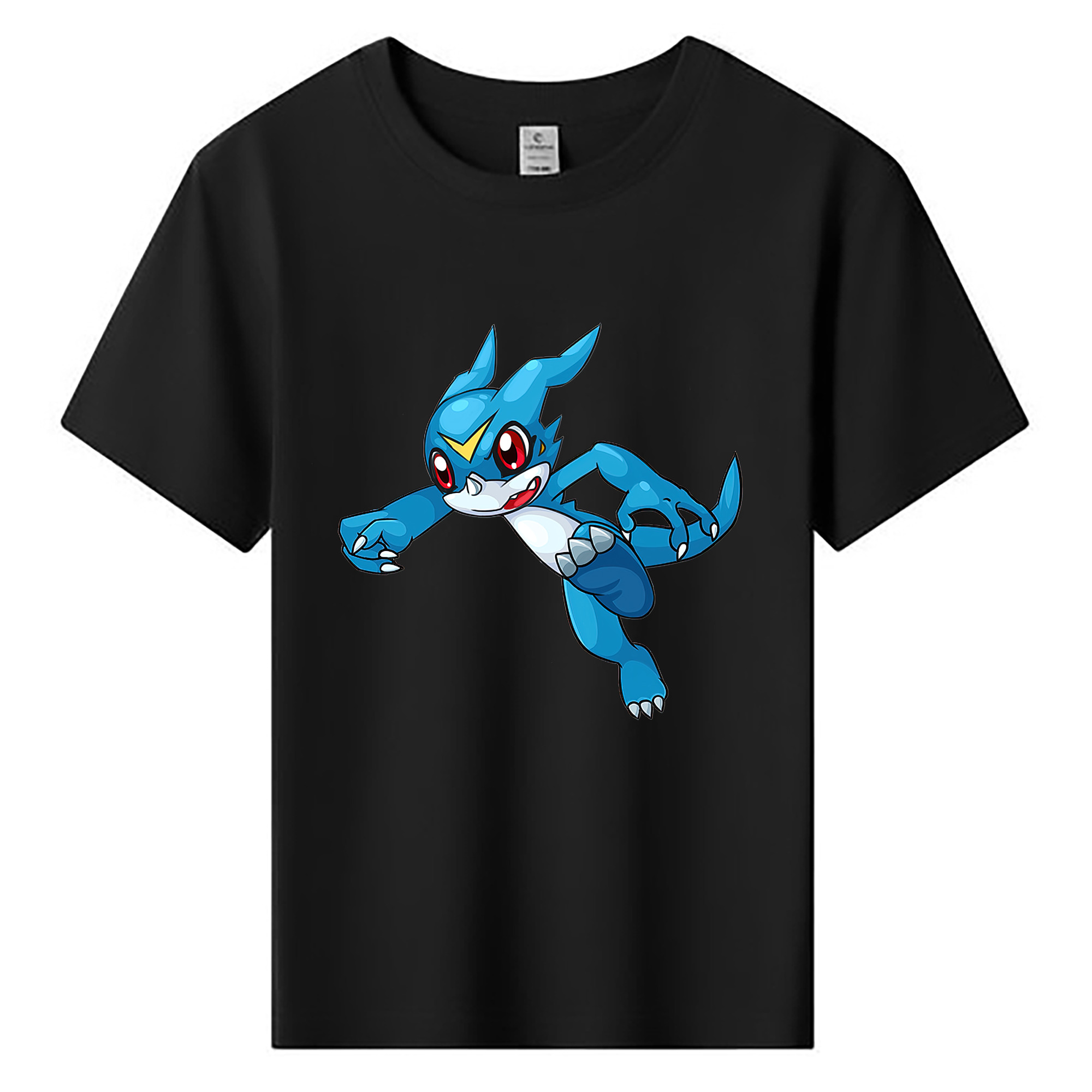 （画像用） Digimon デジタルモンスター/デジモン 綿100％キッズTシャツ（フロントプリント）
