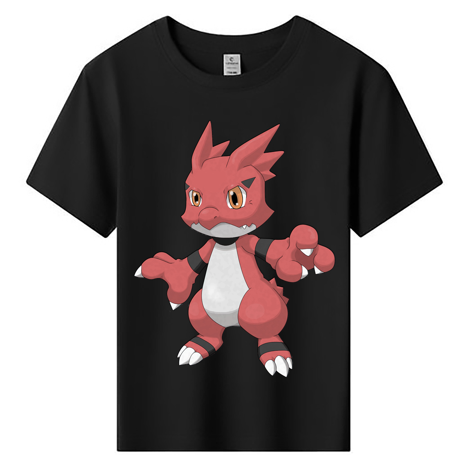 （画像用） Digimon デジタルモンスター/デジモン 綿100％キッズTシャツ（フロントプリント）