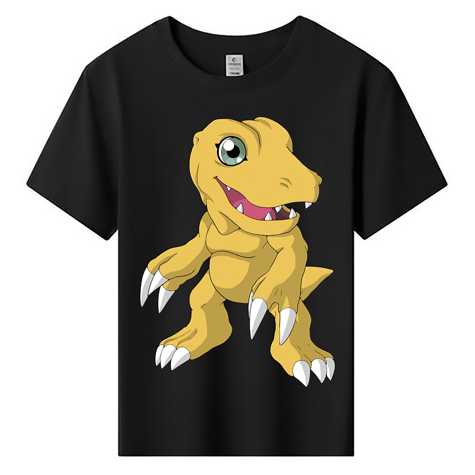 （画像用） Digimon デジタルモンスター/デジモン 綿100％キッズTシャツ（フロントプリント）