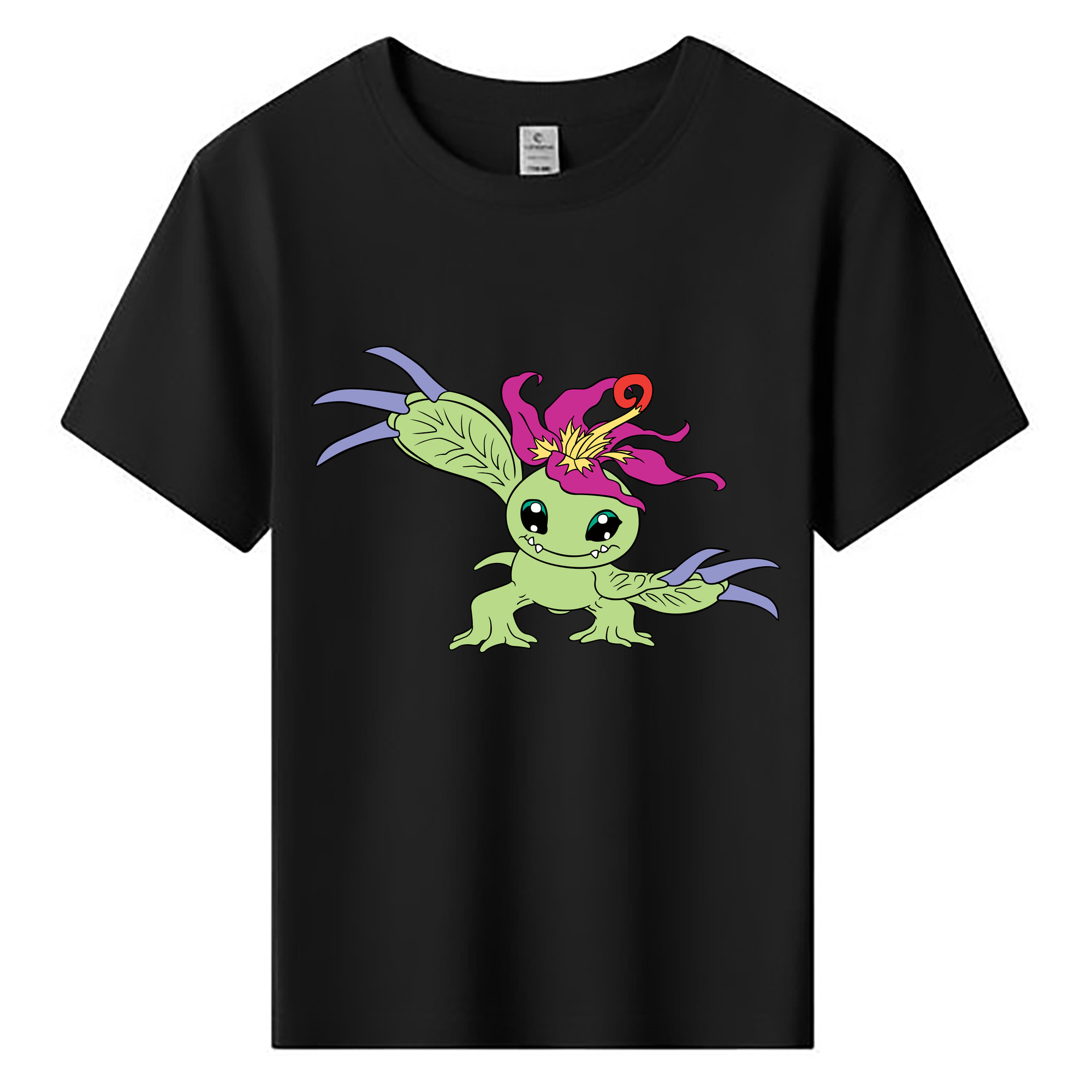 （画像用） Digimon デジタルモンスター/デジモン 綿100％キッズTシャツ（フロントプリント）
