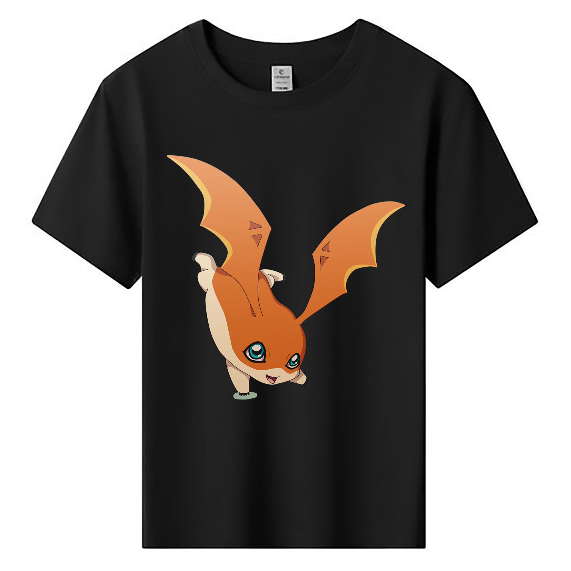 （画像用） Digimon デジタルモンスター/デジモン 綿100％キッズTシャツ（フロントプリント）