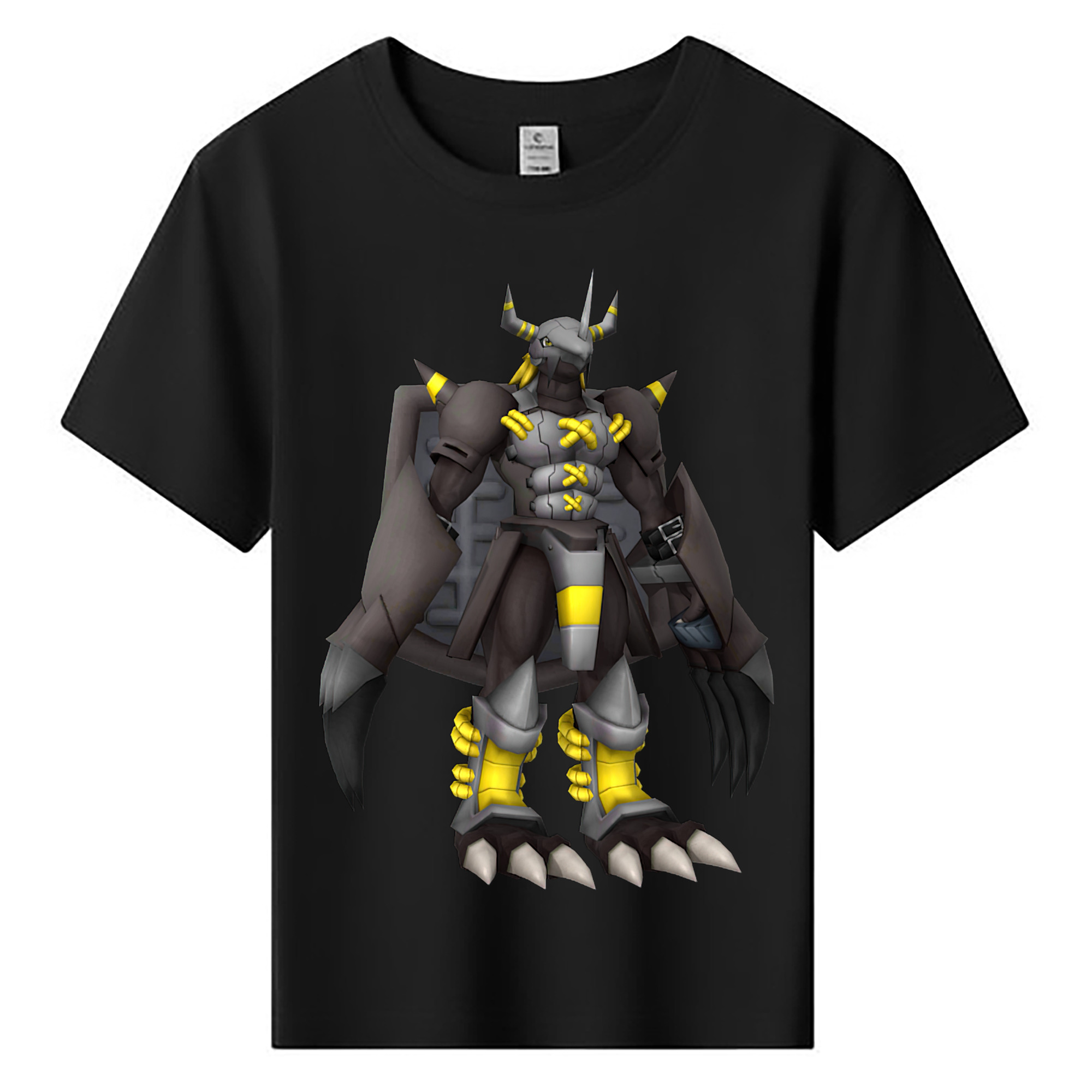 （画像用） Digimon デジタルモンスター/デジモン 綿100％キッズTシャツ（フロントプリント）