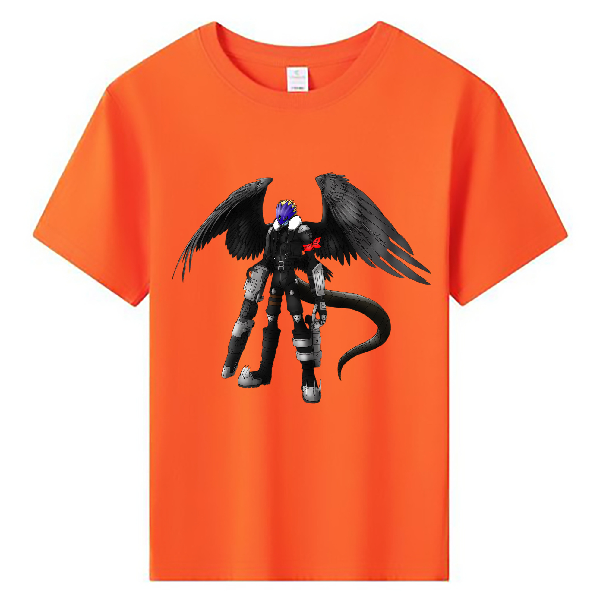 （画像用） Digimon デジタルモンスター/デジモン 綿100％キッズTシャツ（フロントプリント）