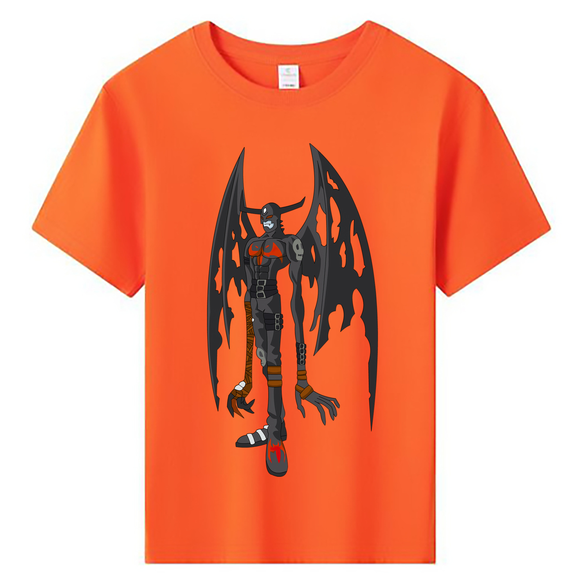 （画像用） Digimon デジタルモンスター/デジモン 綿100％キッズTシャツ（フロントプリント）