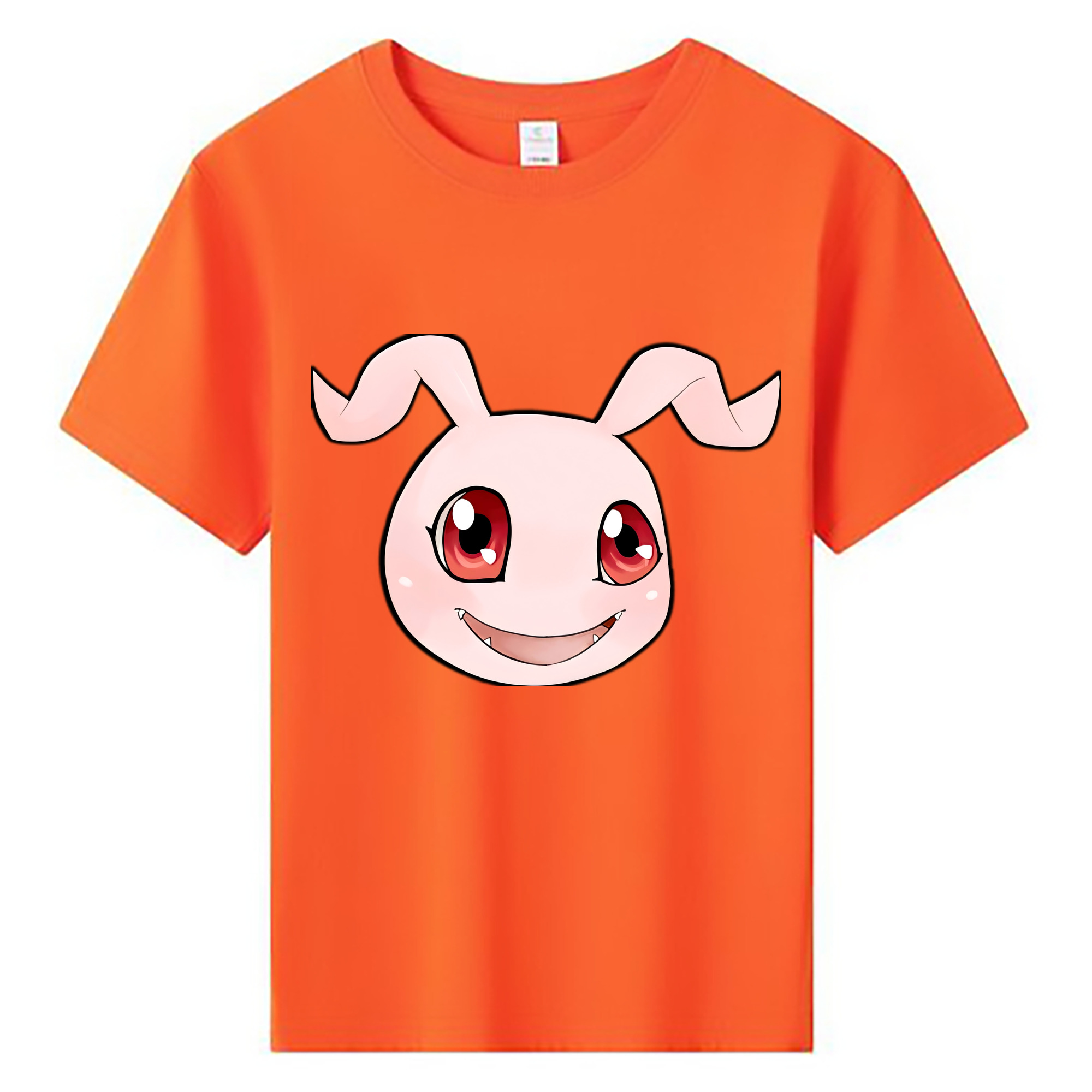 （画像用） Digimon デジタルモンスター/デジモン 綿100％キッズTシャツ（フロントプリント）