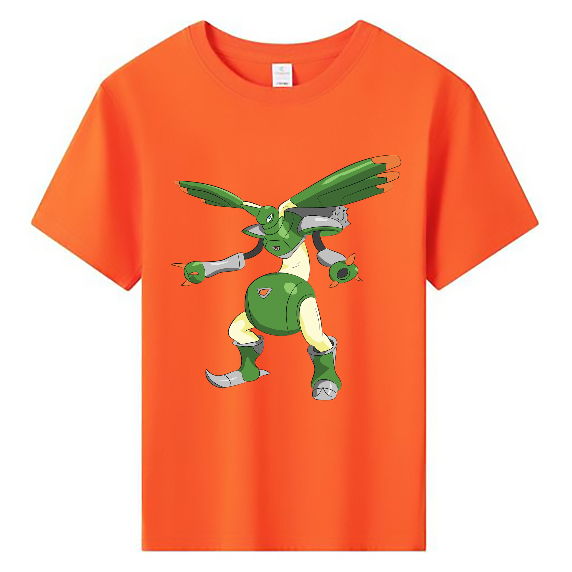 （画像用） Digimon デジタルモンスター/デジモン 綿100％キッズTシャツ（フロントプリント）