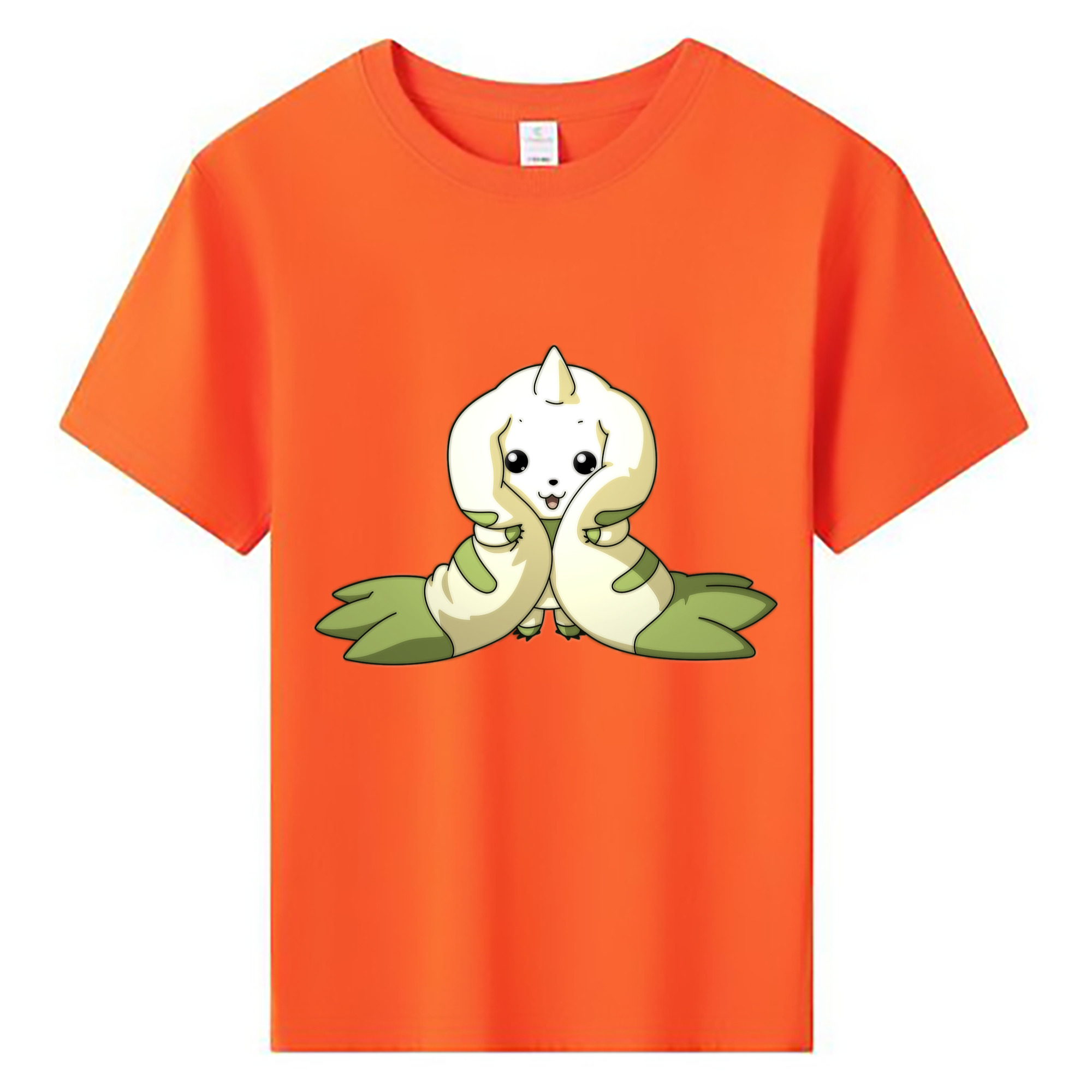 （画像用） Digimon デジタルモンスター/デジモン 綿100％キッズTシャツ（フロントプリント）